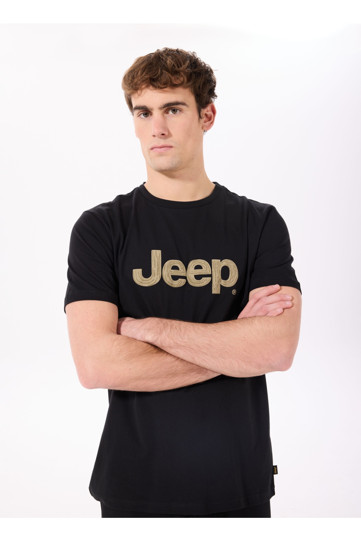 Bisiklet Yaka Baskılı Siyah Erkek T-Shirt C4SM-TST4511 Fiyatları | Flo