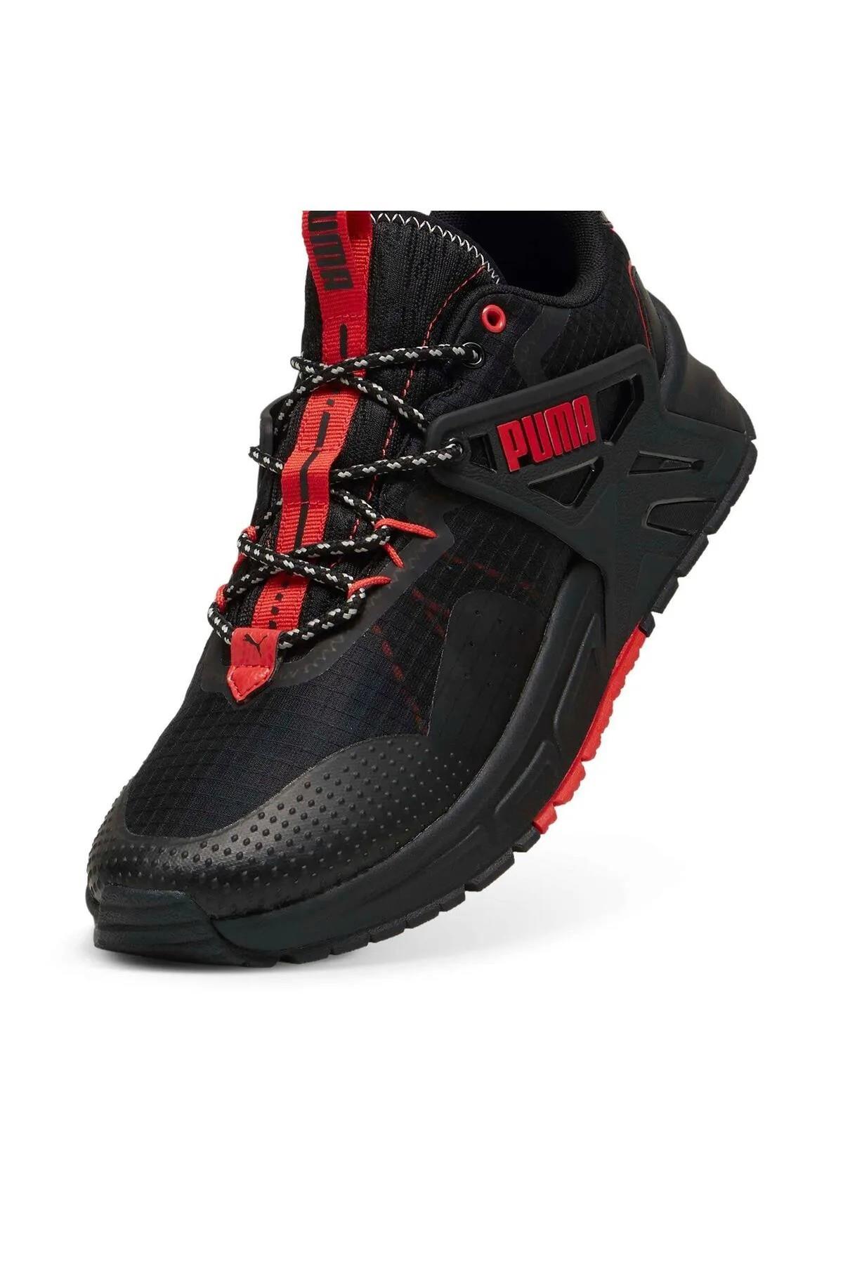 Puma Puma Siyah 39766902 Pacer + Trail Erkek Günlük Spor Ayakkabı Sneaker | Flo Siyah - 4. görsel