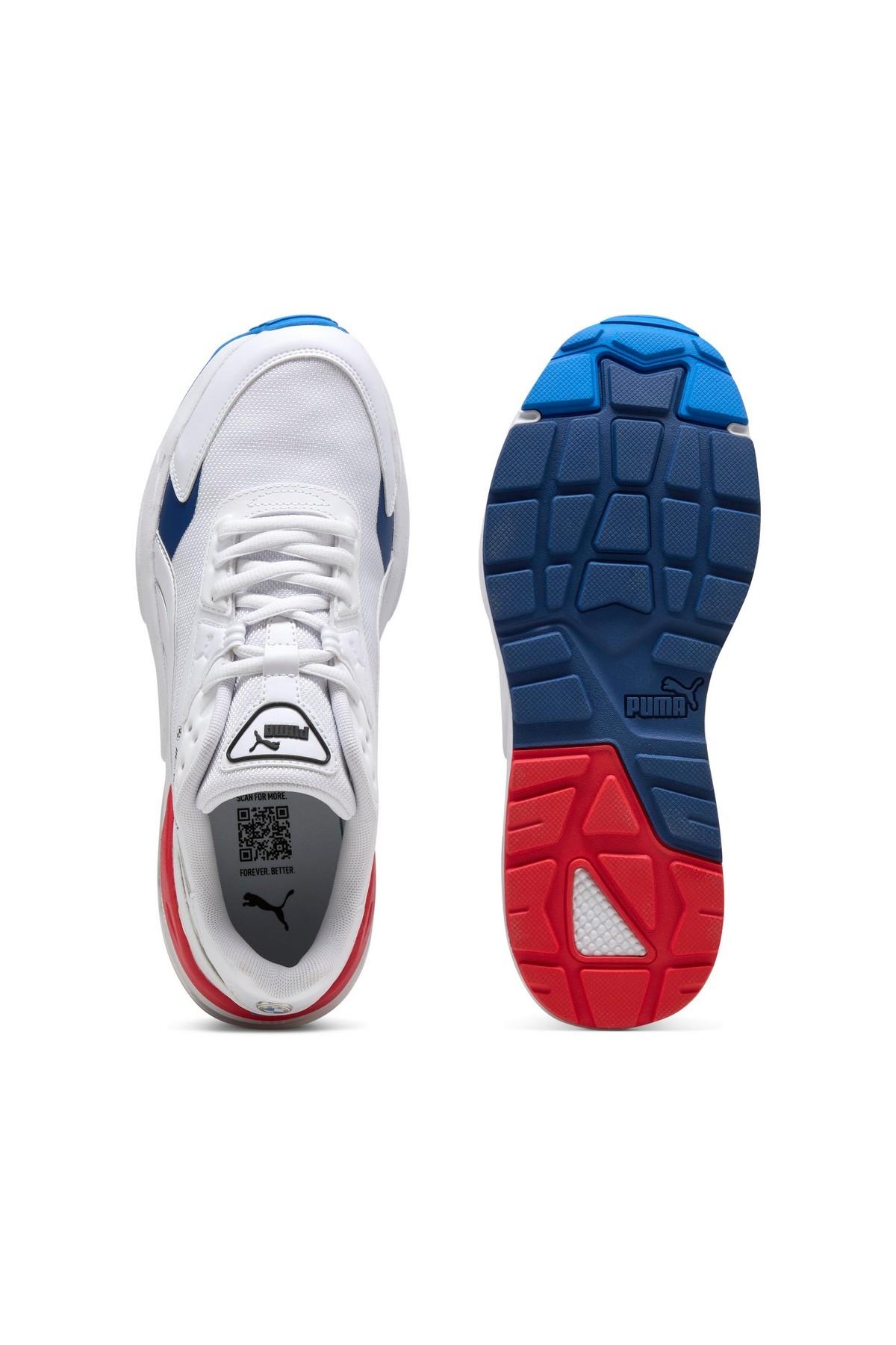 Puma Puma Beyaz 30829706 Bmw Mms Vis2K Erkek Günlük Spor Ayakkabı Sneaker | Flo Beyaz - 4. görsel