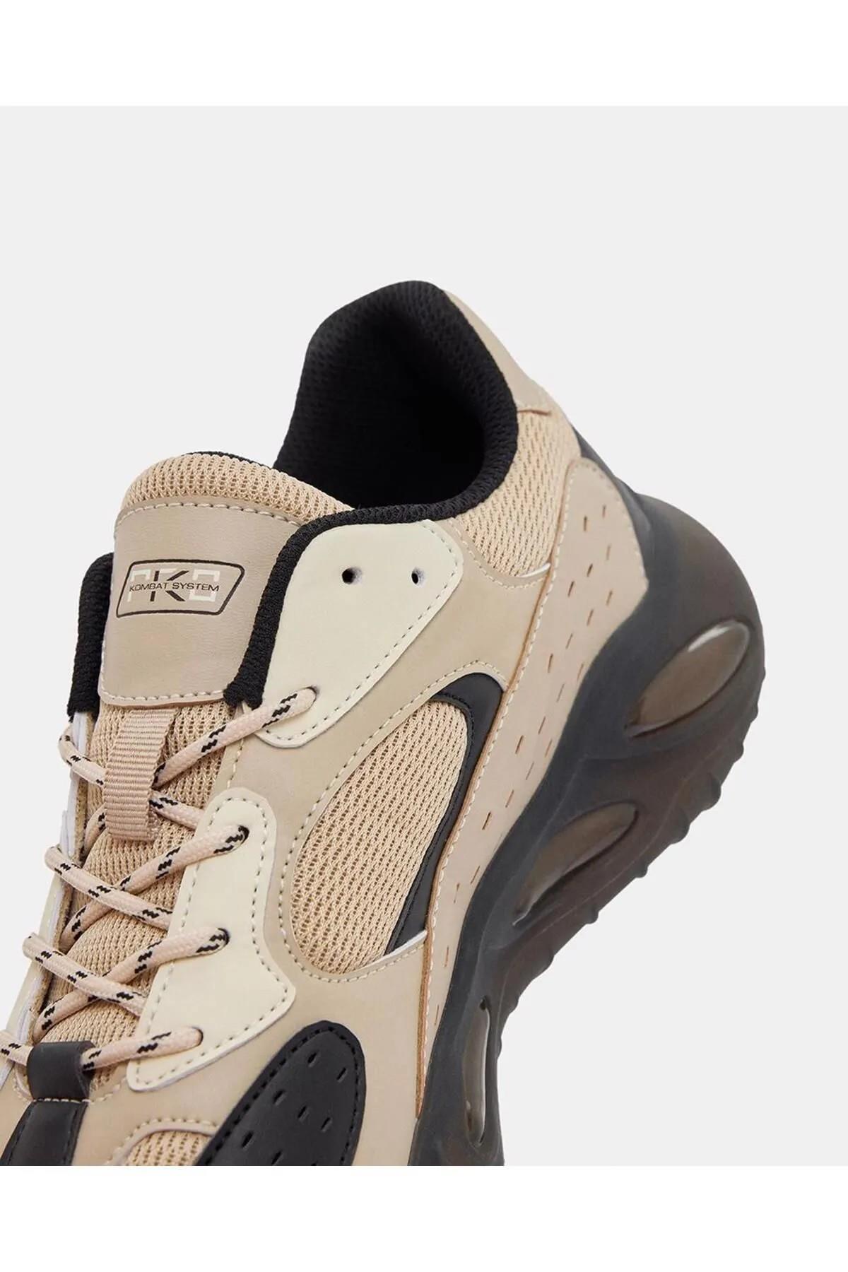 Kappa Kappa Bej 32258TWV7H Manor Erkek Günlük Spor Ayakkabı Sneaker | Flo Bej - 5. görsel