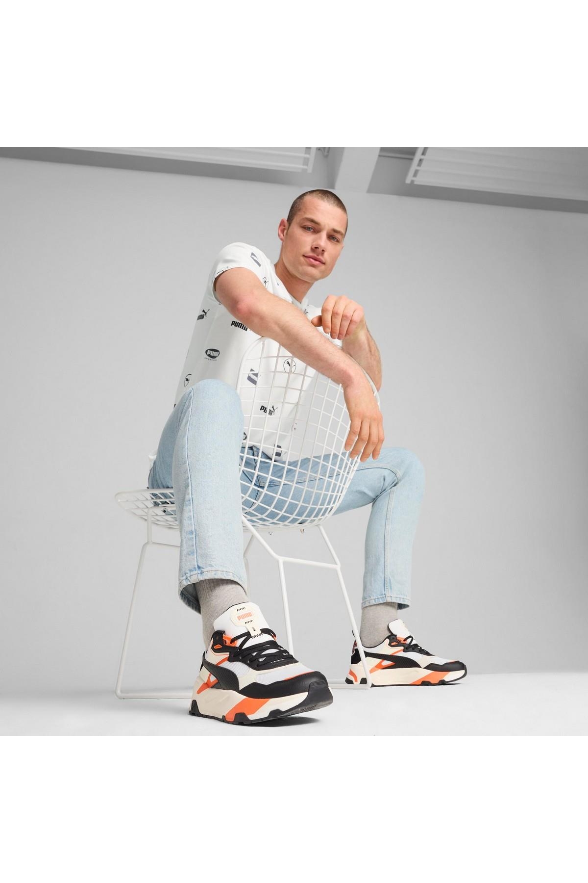 Puma Puma Beyaz 38928936 Trinity Erkek Günlük Spor Ayakkabı Sneaker | Flo Beyaz - 9. görsel