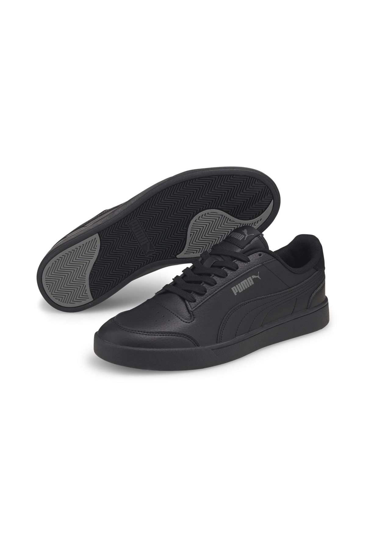 Puma Puma Siyah 30966821 Shuffle Erkek Günlük Spor Ayakkabı Sneaker | Flo Siyah - 4. görsel