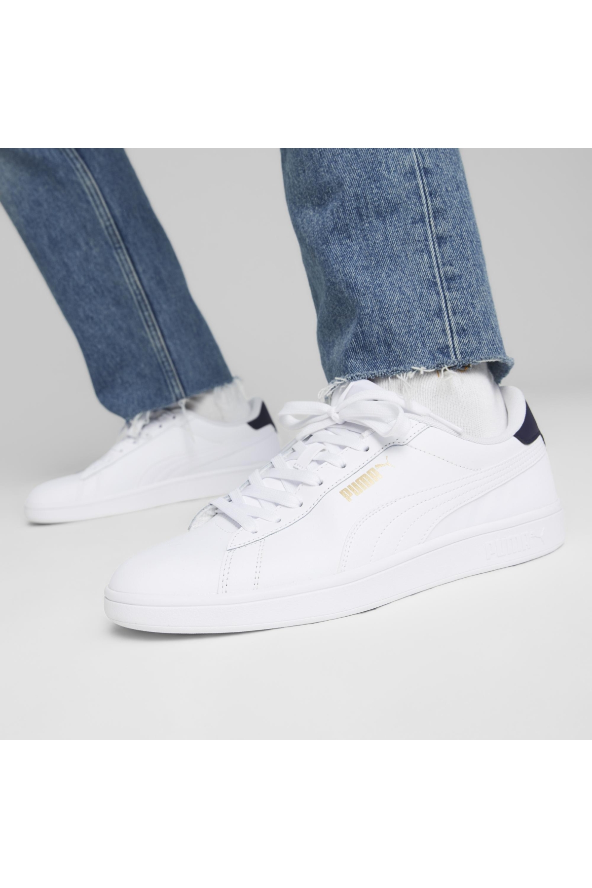 Puma Puma Beyaz 39098713 Smash 3.0 L Erkek Günlük Spor Ayakkabı Sneaker | Flo Beyaz - 7. görsel