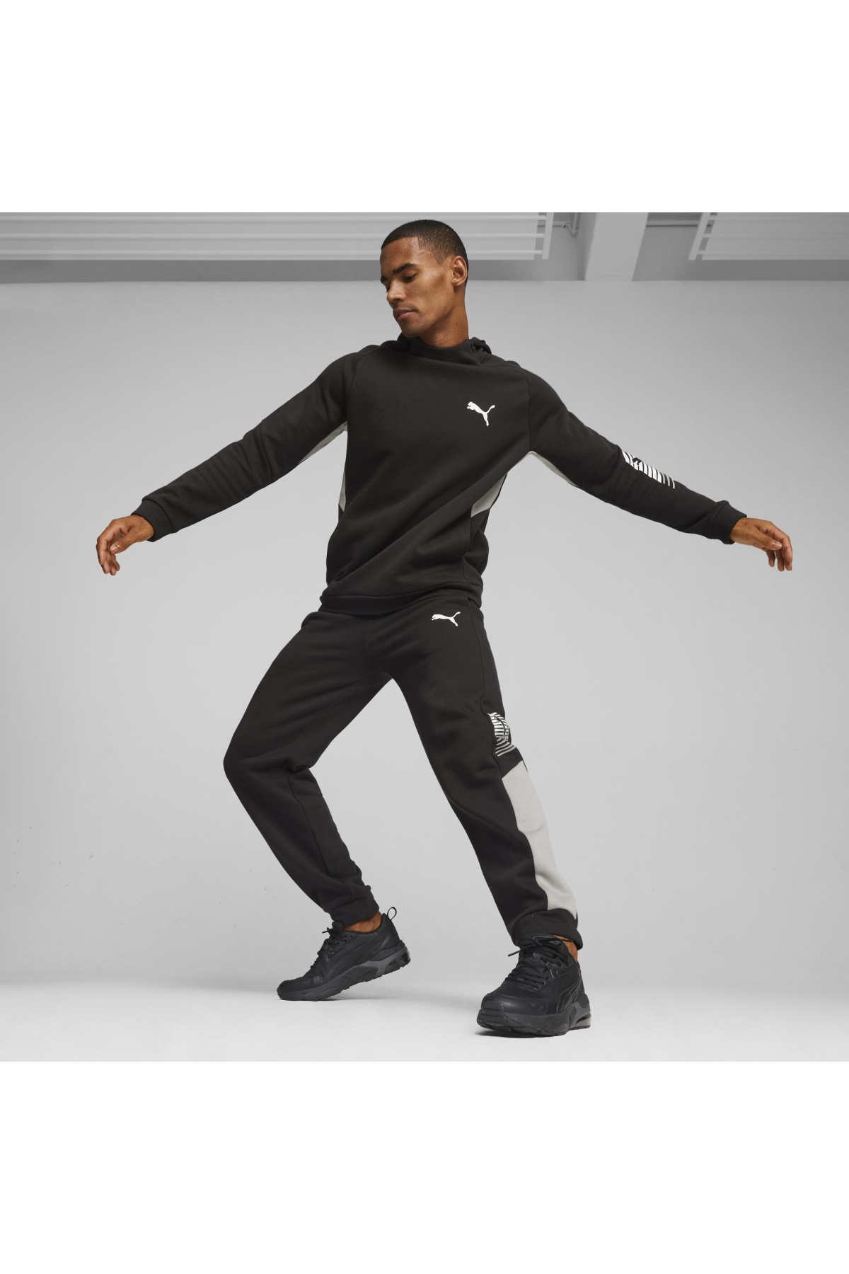 Puma Puma Siyah 39231801 Vis2K Erkek Günlük Spor Ayakkabı Sneaker | Flo Siyah - 8. görsel