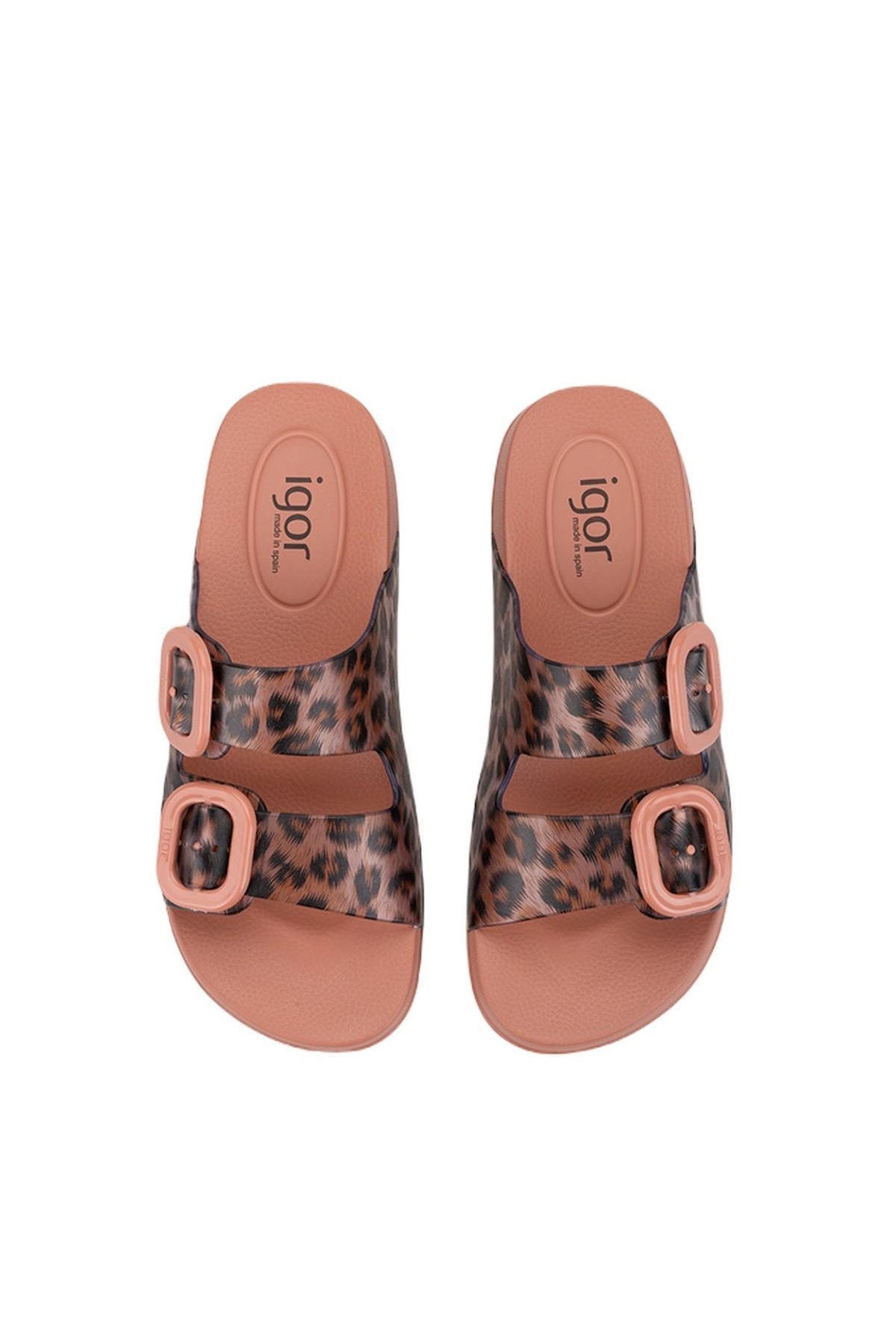 S10336-381 Habana Brillo Leo Kadın Terlik - Görsel 4