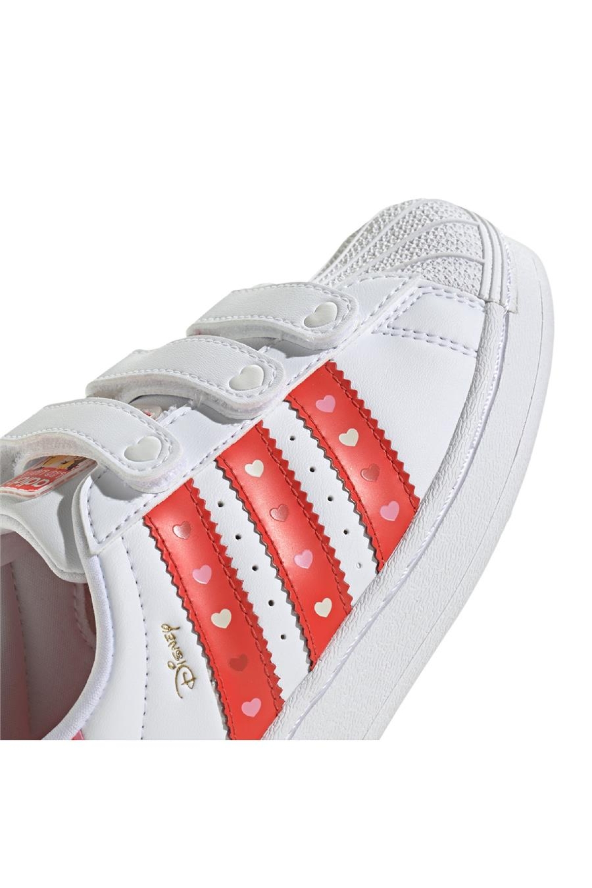 Adidas Adidas Çocuk Siyah Sneaker SUPERSTAR LED LIGHTS CF C KK1295 | Flo Siyah - 11. görsel