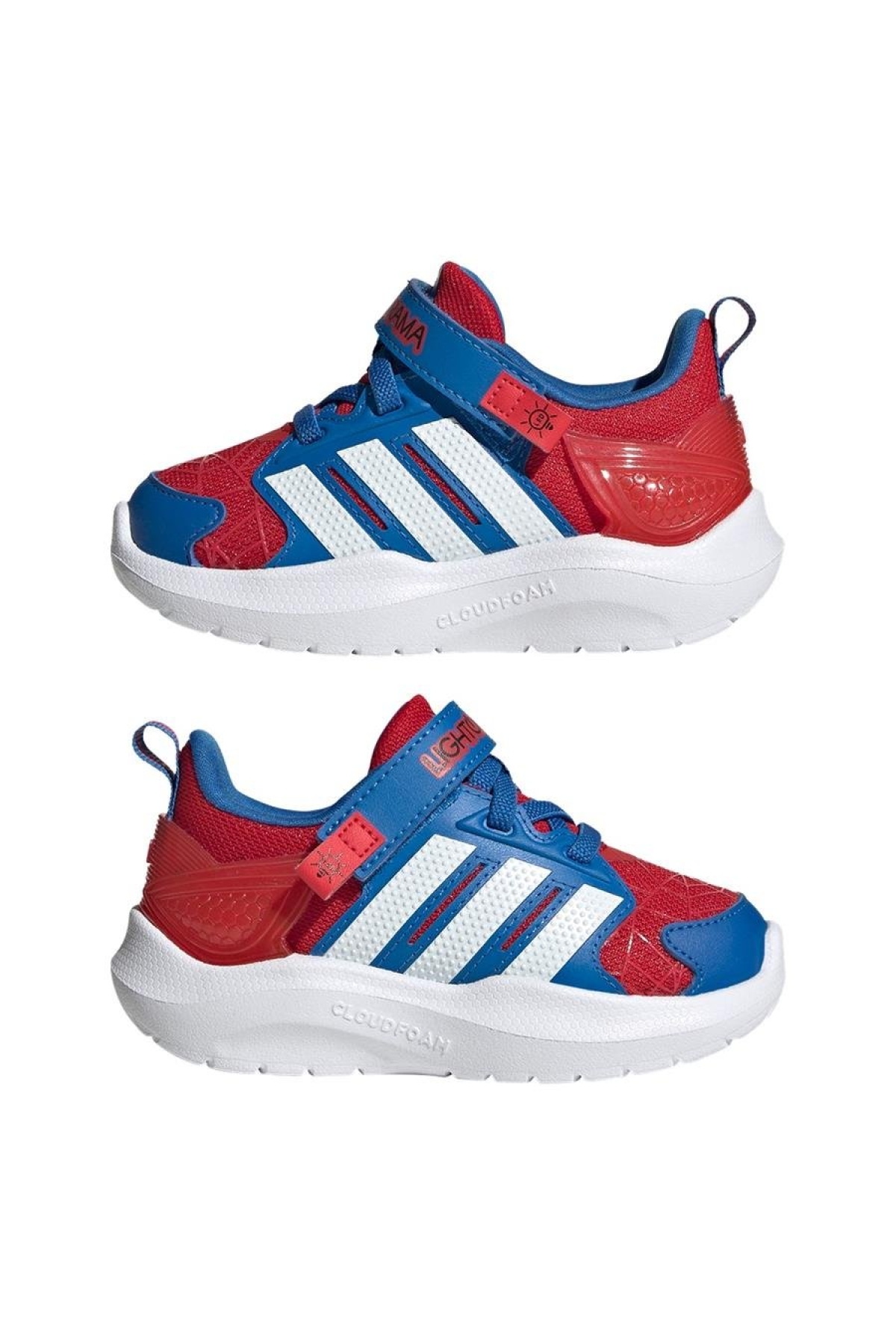 Adidas Adidas Bebek Kırmızı Koşu Ayakkabısı LIGHTORAMA RNR SPIDER-MAN EL I HQ9191 Sneaker | Flo Kırmızı - 3. görsel