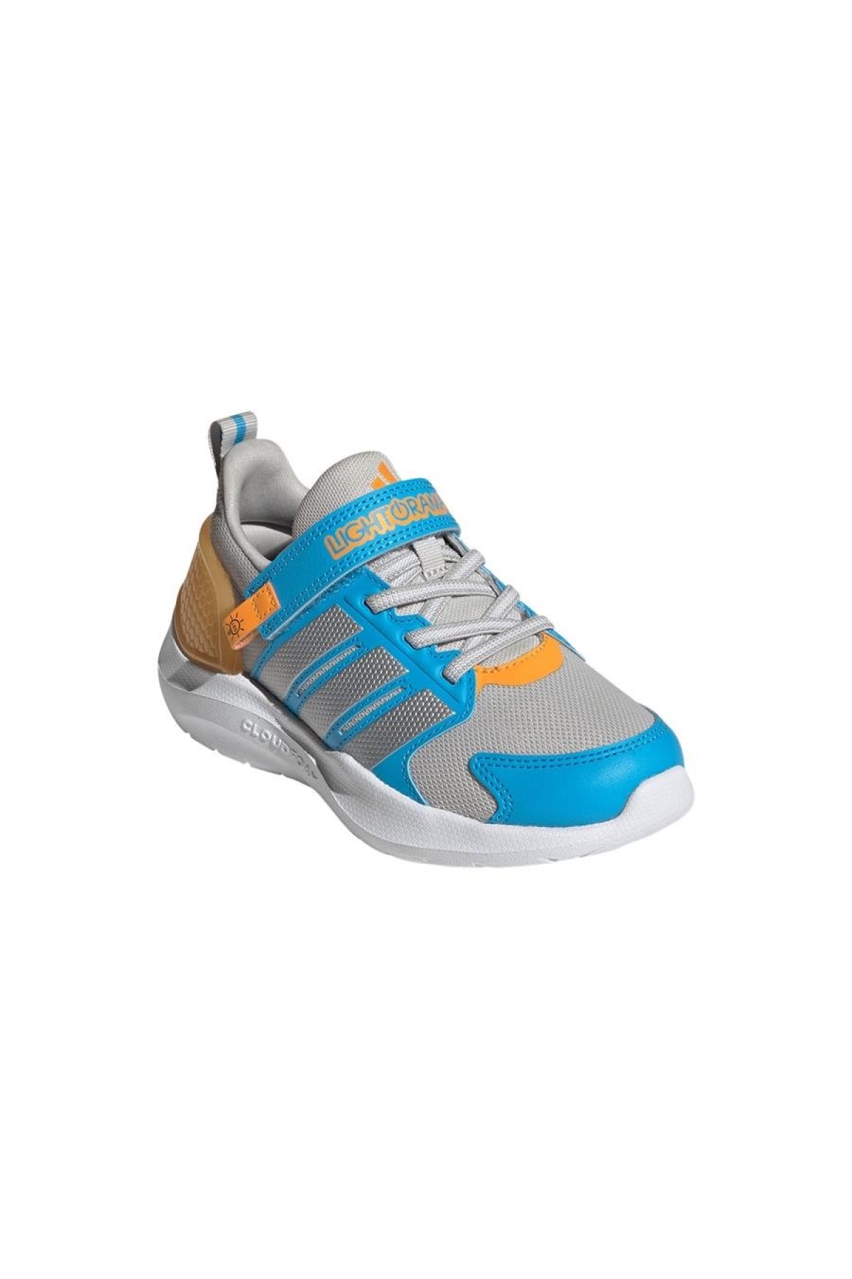 Adidas Adidas Çocuk Gri Koşu Ayakkabısı LIGHTORAMA RNR EL C JQ4164 Sneaker | Flo Gri - 8. görsel