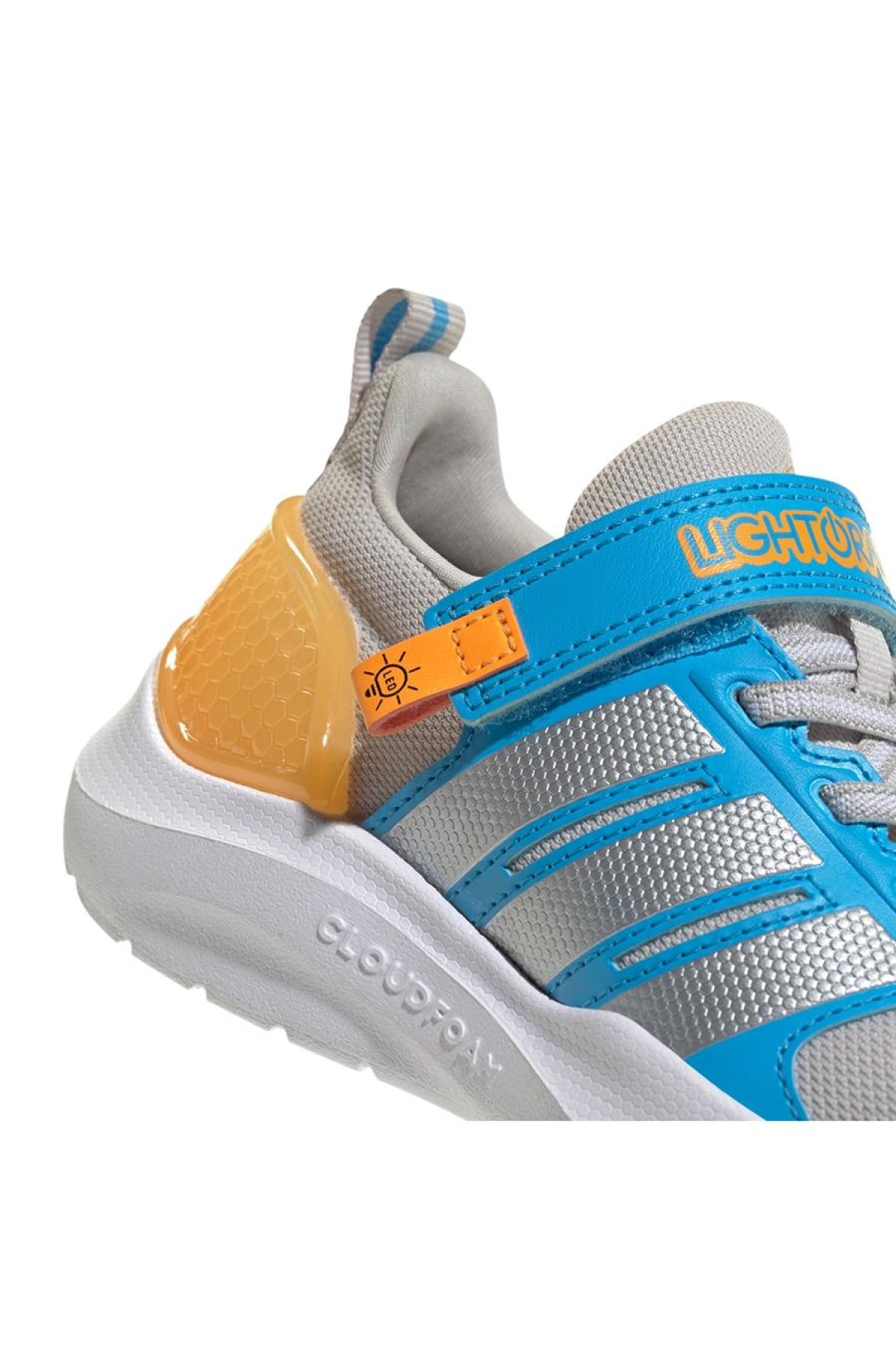 Adidas Adidas Çocuk Gri Koşu Ayakkabısı LIGHTORAMA RNR EL C JQ4164 Sneaker | Flo Gri - 11. görsel