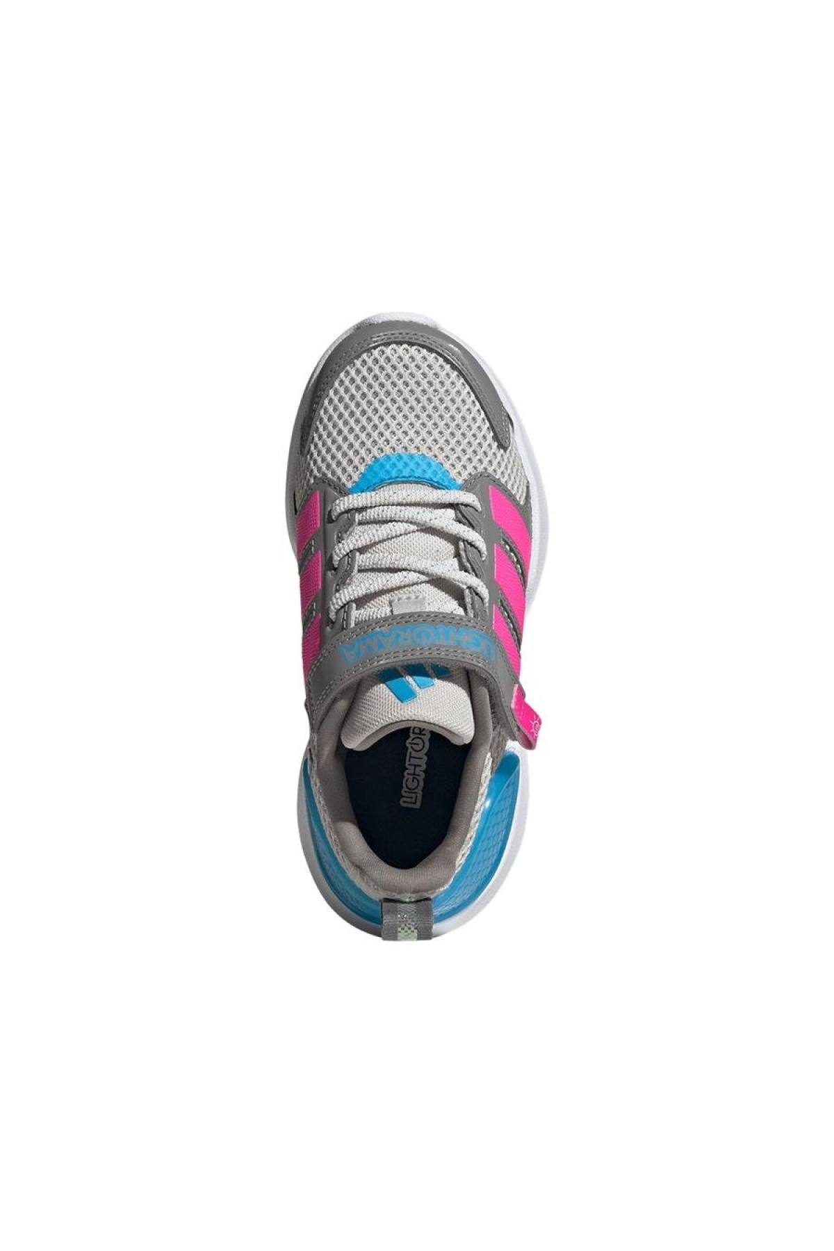 Adidas Adidas Çocuk Gri Koşu Ayakkabısı LIGHTORAMA RNR EL C HQ9253 Sneaker | Flo Gri - 5. görsel