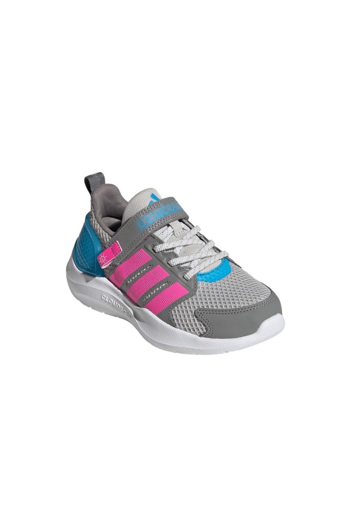 Adidas Adidas Çocuk Gri Koşu Ayakkabısı LIGHTORAMA RNR EL C HQ9253 Sneaker | Flo Gri - 8. görsel