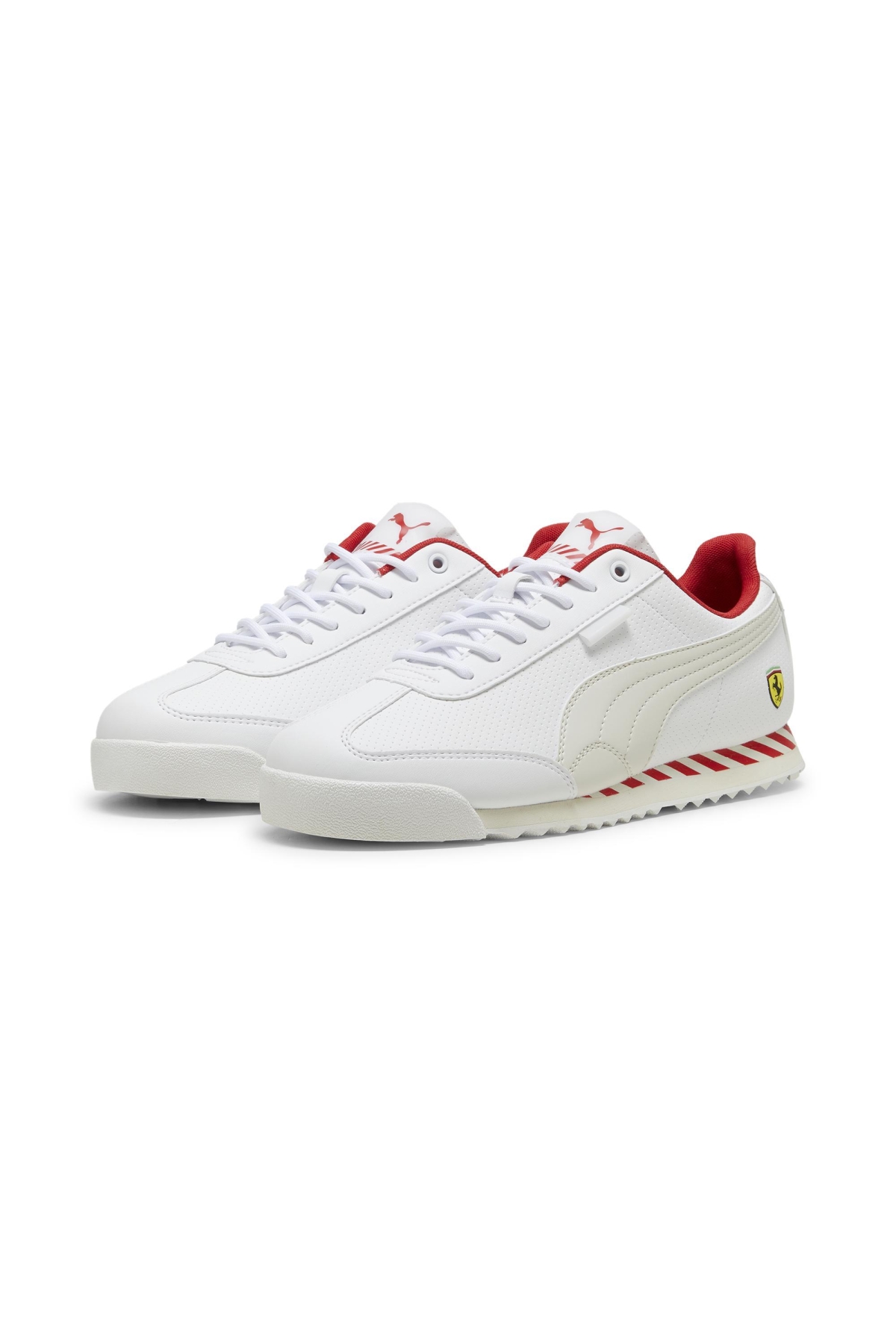 Puma Puma Beyaz 30806702 Ferrari Roma Via Unisex Günlük Spor Ayakkabı Sneaker | Flo Beyaz - 2. görsel