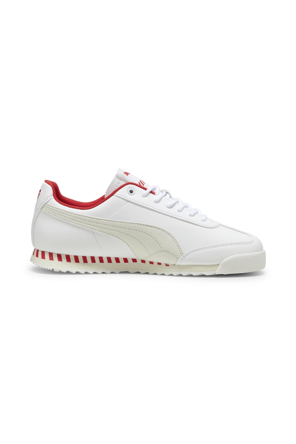 Puma Puma Beyaz 30806702 Ferrari Roma Via Unisex Günlük Spor Ayakkabı Sneaker | Flo Beyaz - 4. görsel