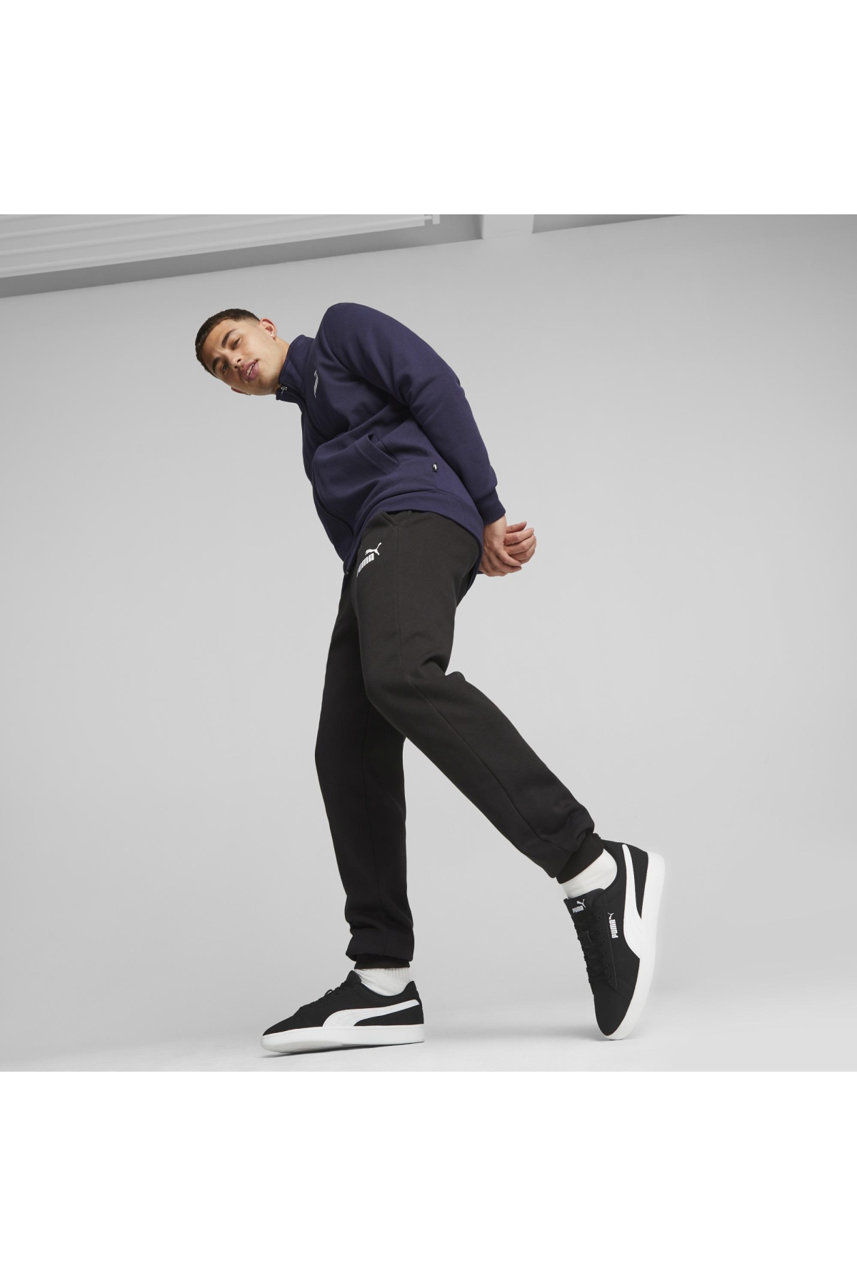 Puma Puma Siyah 39233601 Smash 3.0 Buck Unisex Günlük Spor Ayakkabı Sneaker | Flo Siyah - 9. görsel