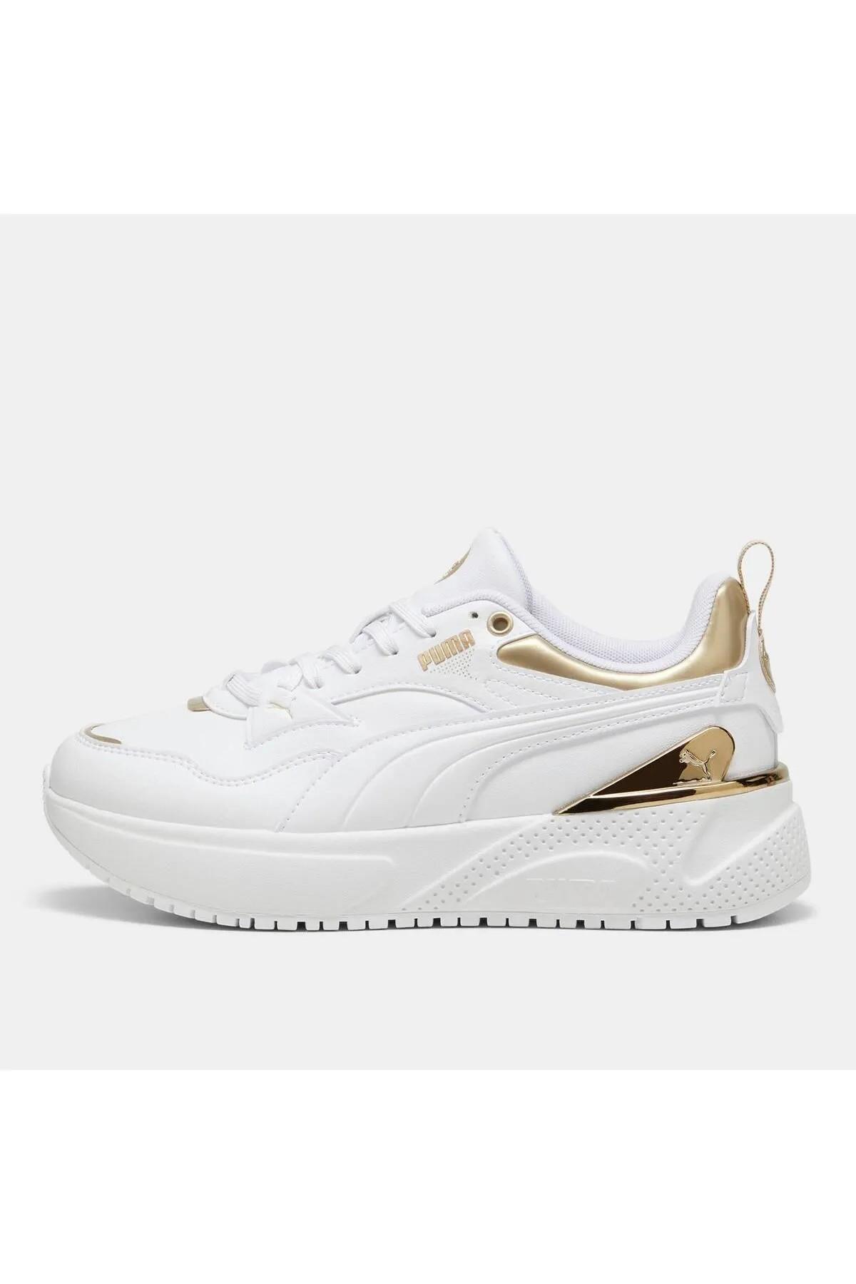 Puma Puma Sarı 39780301 R78 Disrupt Metallic Dream Kadın Günlük Spor Ayakkabı Sneaker | Flo Sarı - 2. görsel