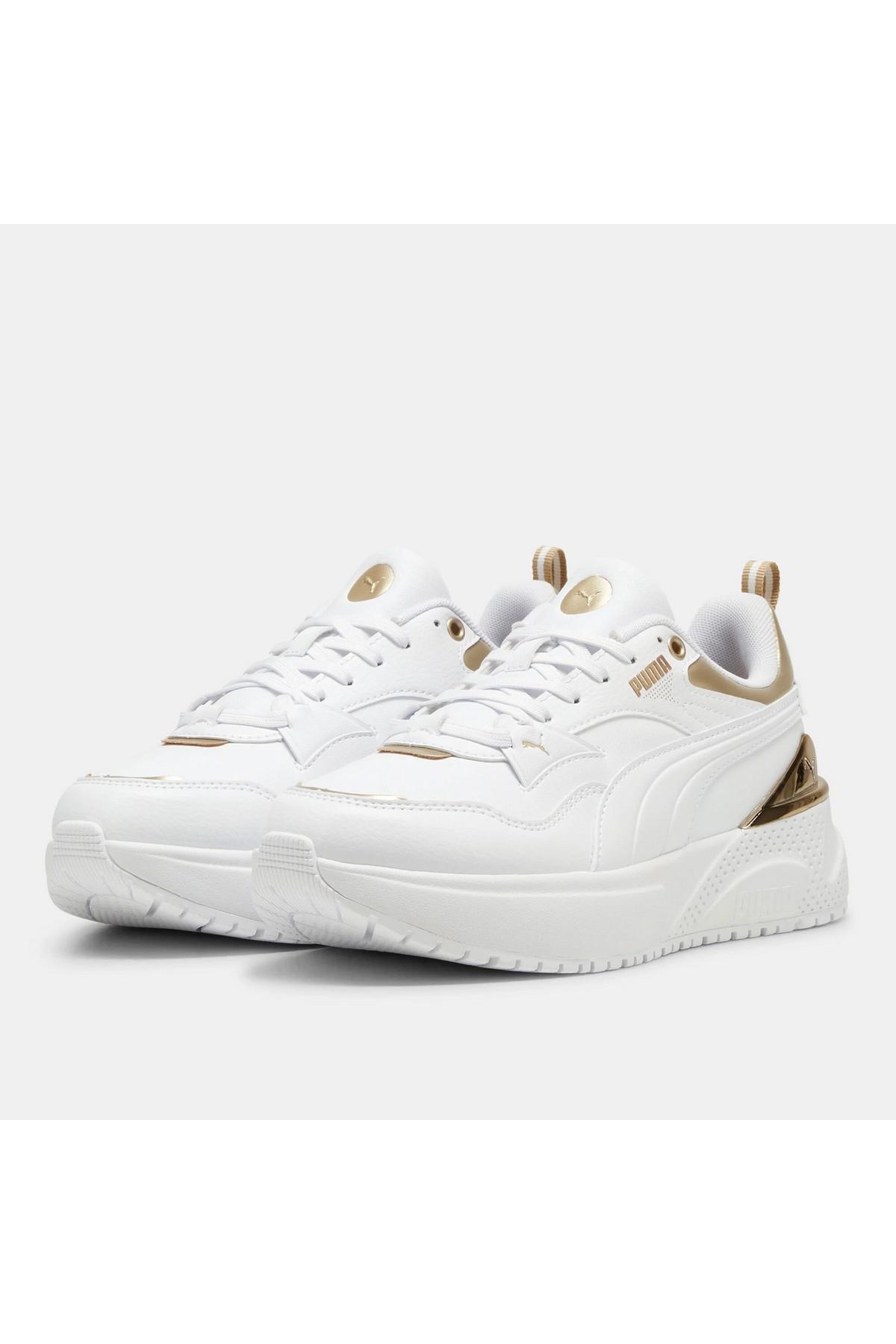 Puma Puma Sarı 39780301 R78 Disrupt Metallic Dream Kadın Günlük Spor Ayakkabı Sneaker | Flo Sarı - 3. görsel