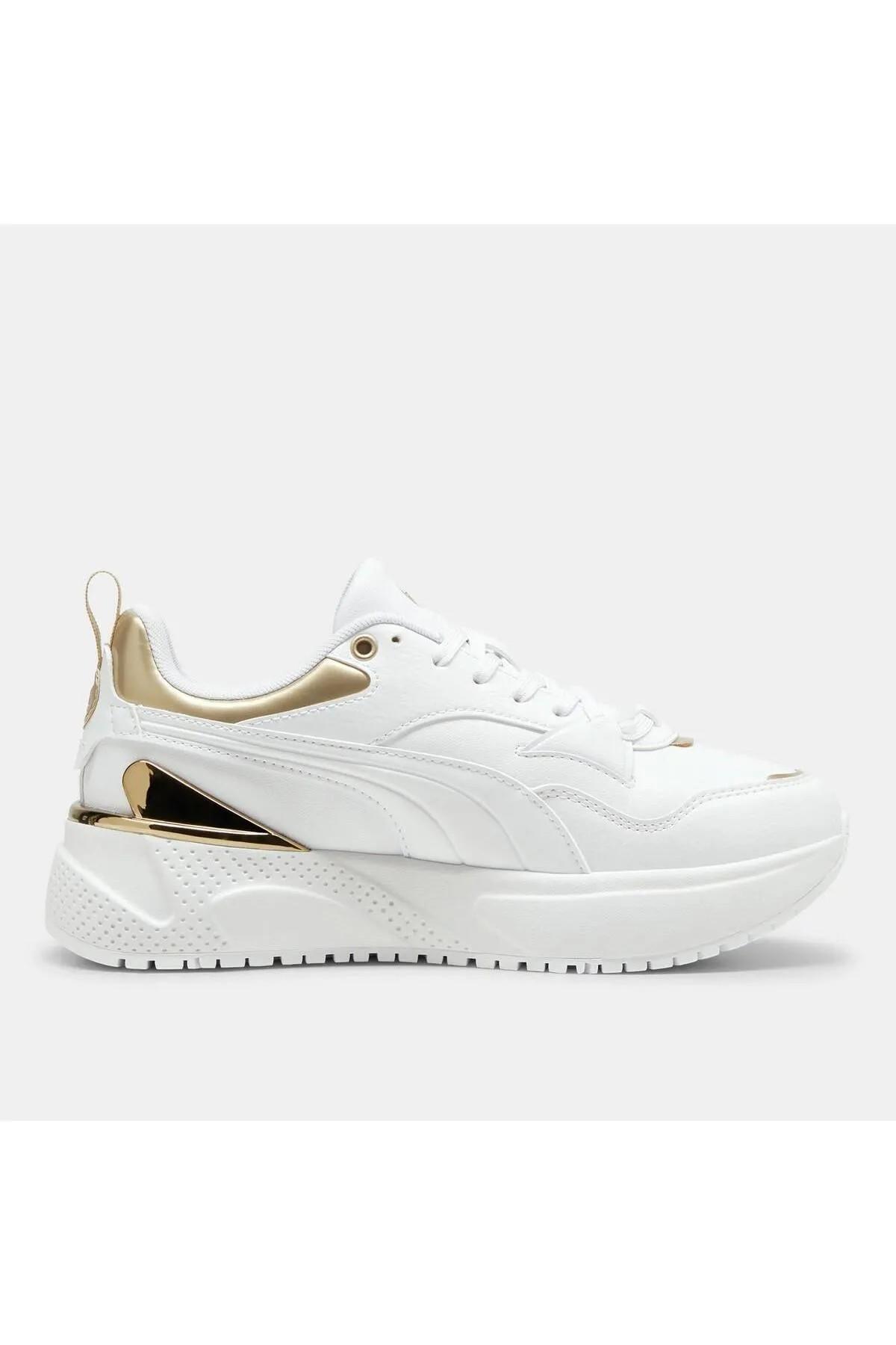 Puma Puma Sarı 39780301 R78 Disrupt Metallic Dream Kadın Günlük Spor Ayakkabı Sneaker | Flo Sarı - 4. görsel