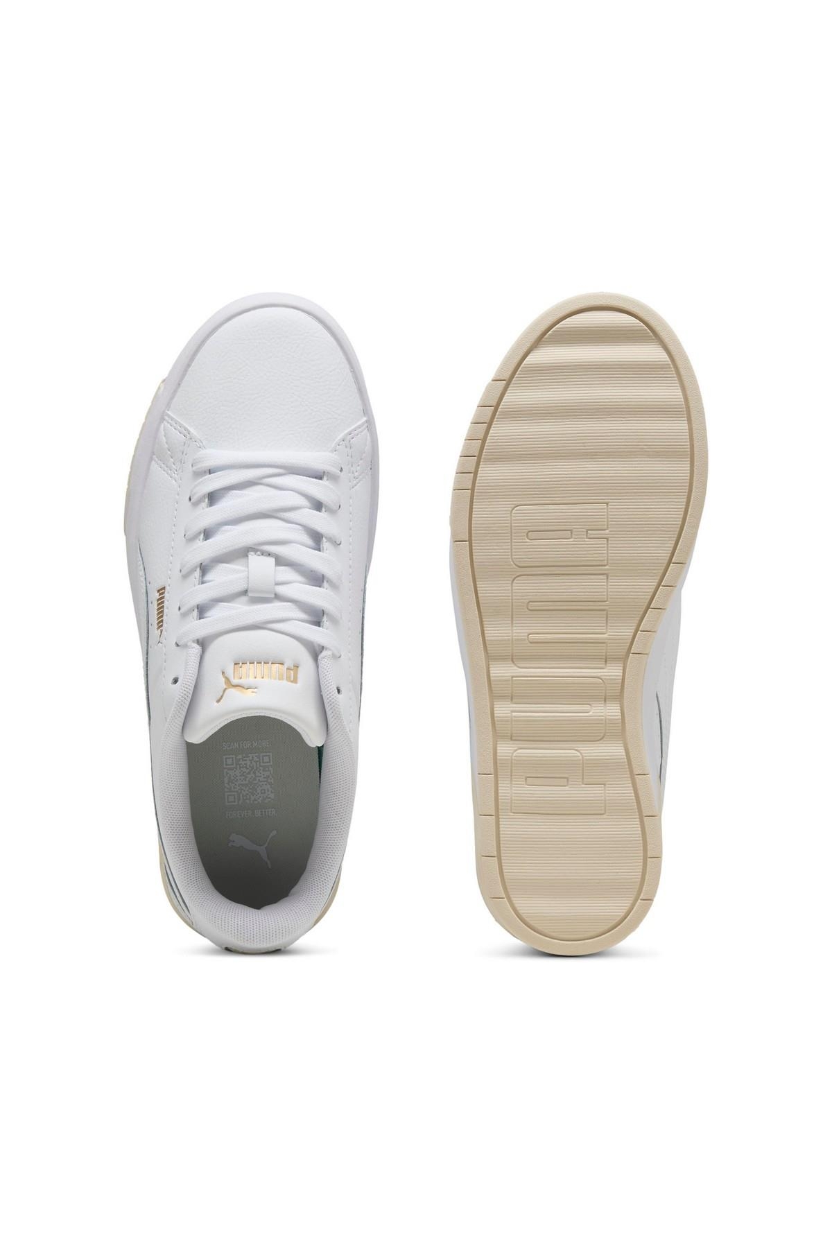 Puma Puma Beyaz 40021706 Jada Classic Kadın Günlük Spor Ayakkabı Sneaker | Flo Beyaz - 4. görsel