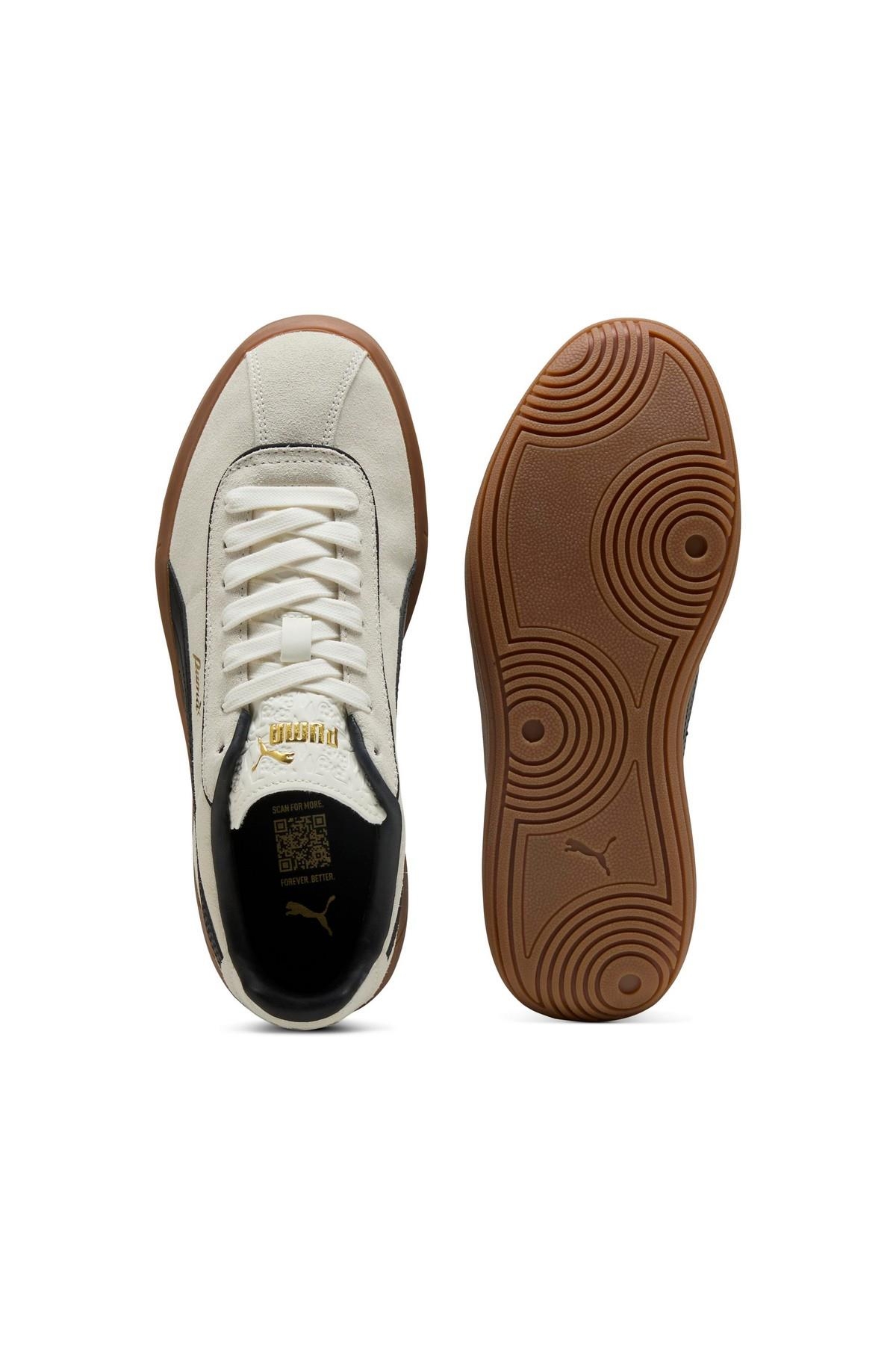 Puma Puma Beyaz 40071801 Club Klassika Sd Kadın Günlük Spor Ayakkabı Sneaker | Flo Beyaz - 4. görsel