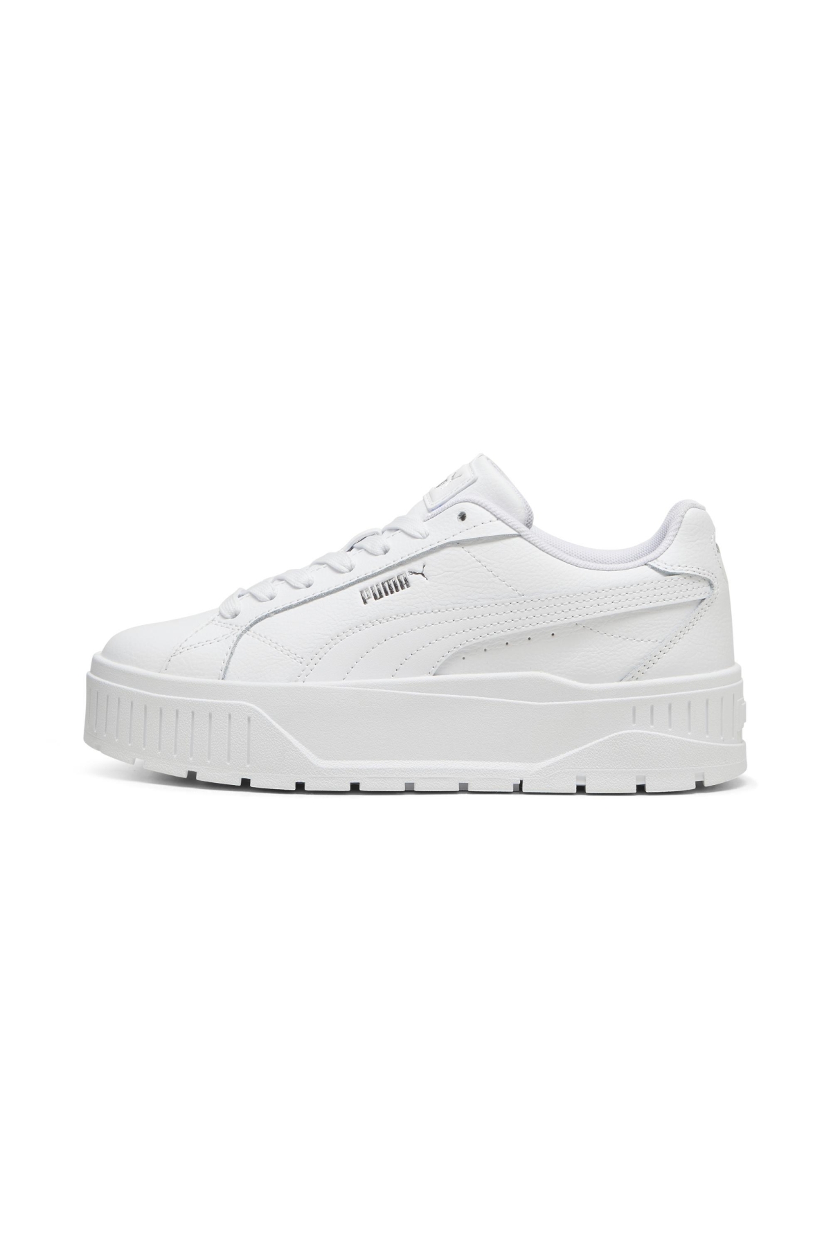 Puma Puma Beyaz 39745602 Karmen II L Kadın Günlük Spor Ayakkabı Sneaker | Flo Beyaz - 3. görsel