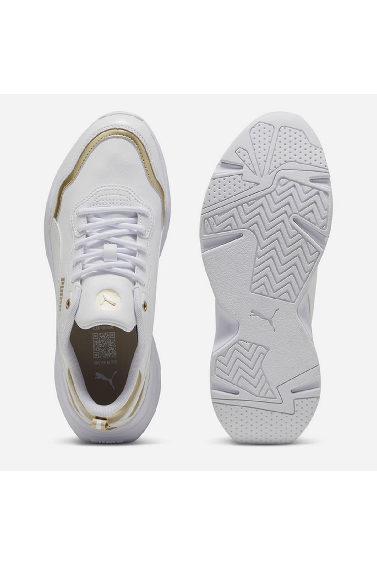 Puma Puma Beyaz 39780201 Cassia Rose Metallic Dream Kadın Günlük Spor Ayakkabı Sneaker | Flo Beyaz - 5. görsel