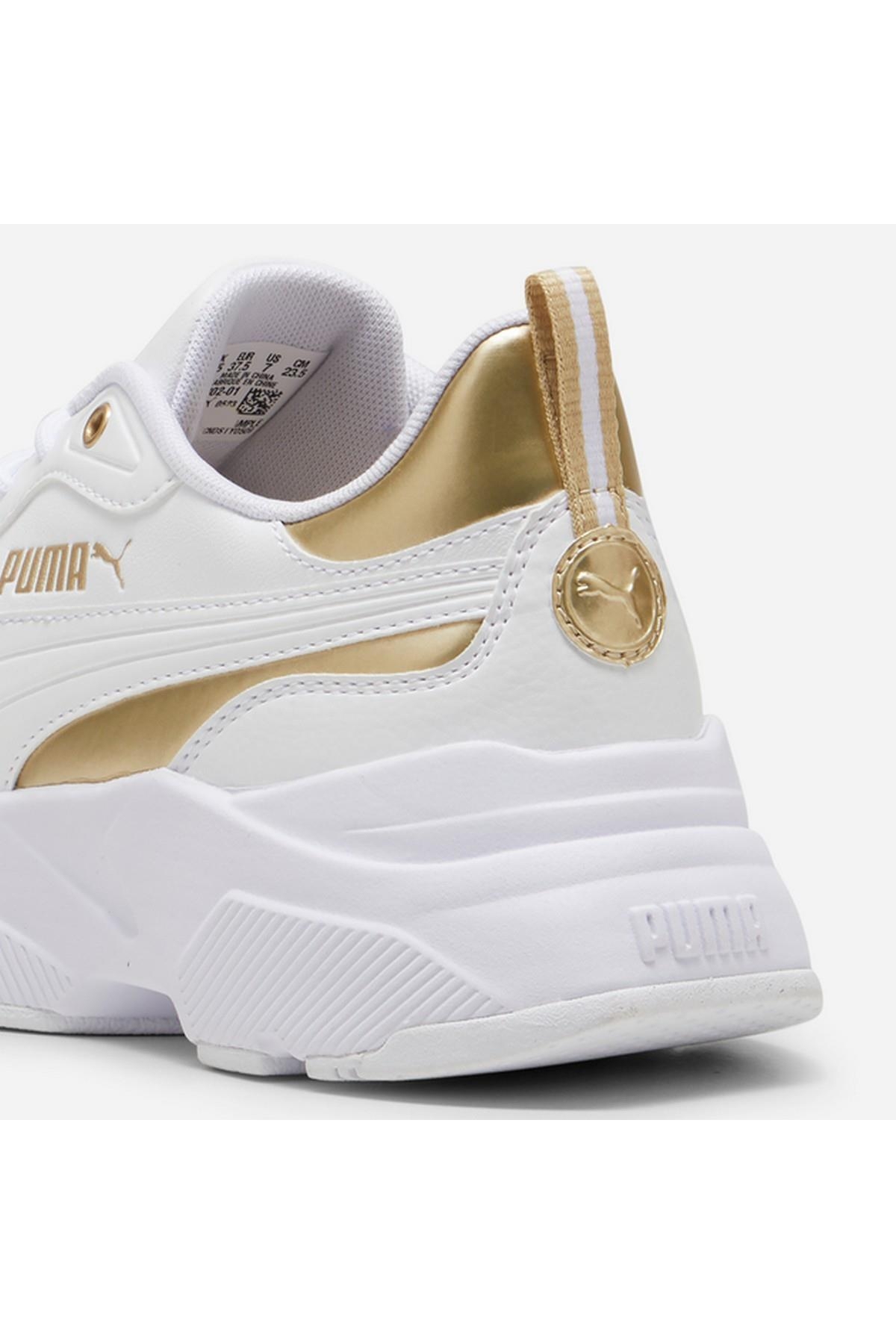 Puma Puma Beyaz 39780201 Cassia Rose Metallic Dream Kadın Günlük Spor Ayakkabı Sneaker | Flo Beyaz - 6. görsel