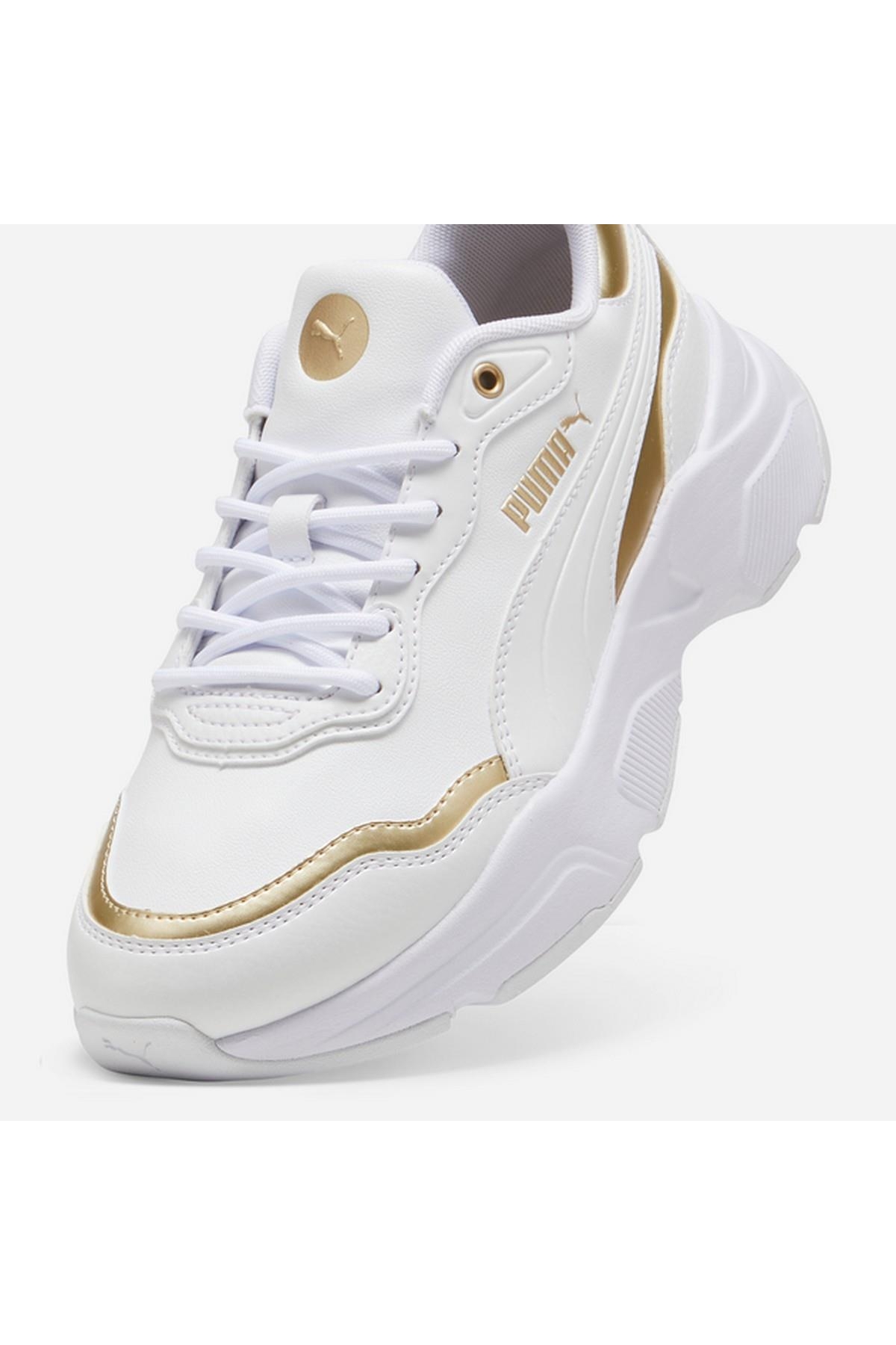 Puma Puma Beyaz 39780201 Cassia Rose Metallic Dream Kadın Günlük Spor Ayakkabı Sneaker | Flo Beyaz - 7. görsel