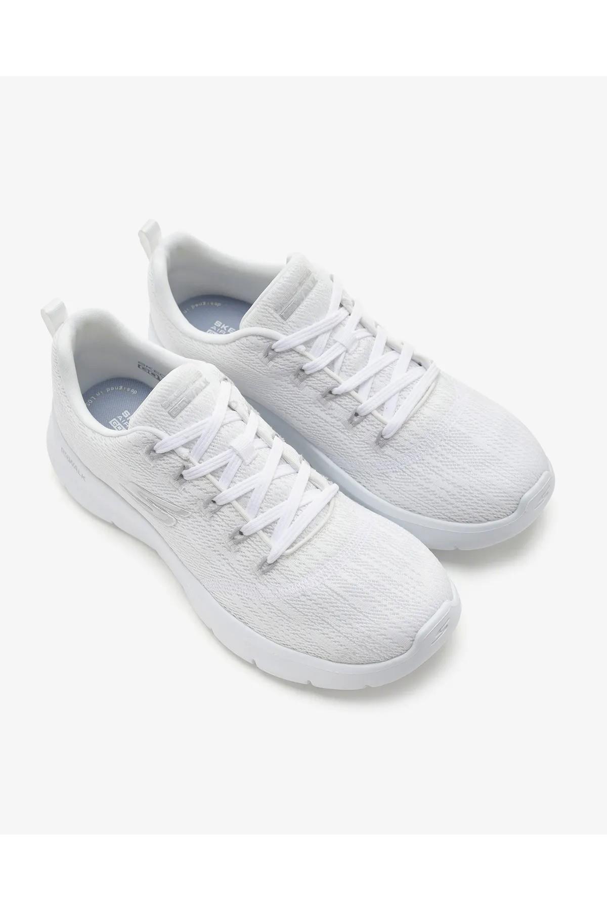Skechers Skechers Beyaz 124960TK WSL Go Walk Flex-Striking Look Kadın Spor Ayakkabı Sneaker | Flo Beyaz - 7. görsel
