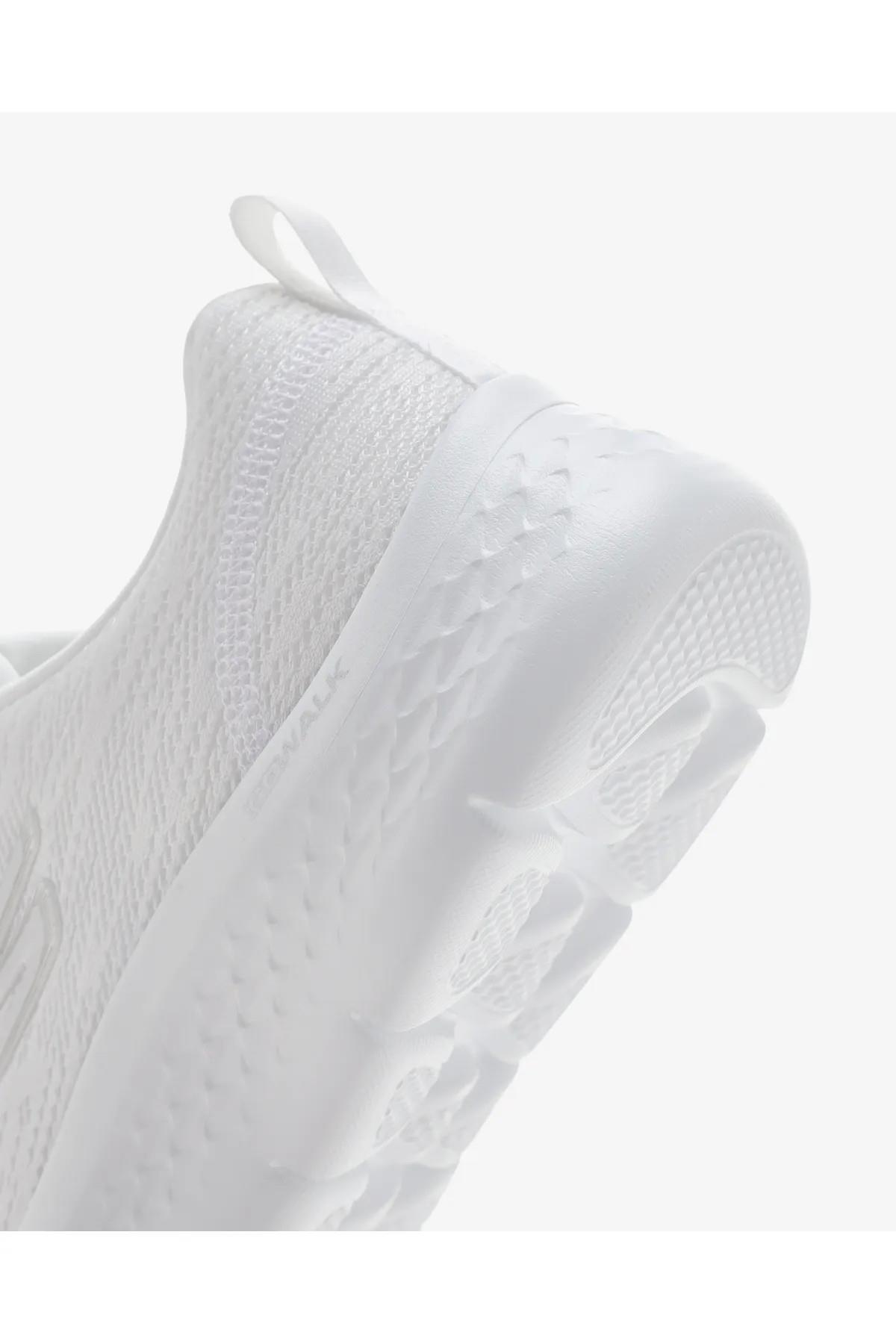 Skechers Skechers Beyaz 124960TK WSL Go Walk Flex-Striking Look Kadın Spor Ayakkabı Sneaker | Flo Beyaz - 8. görsel