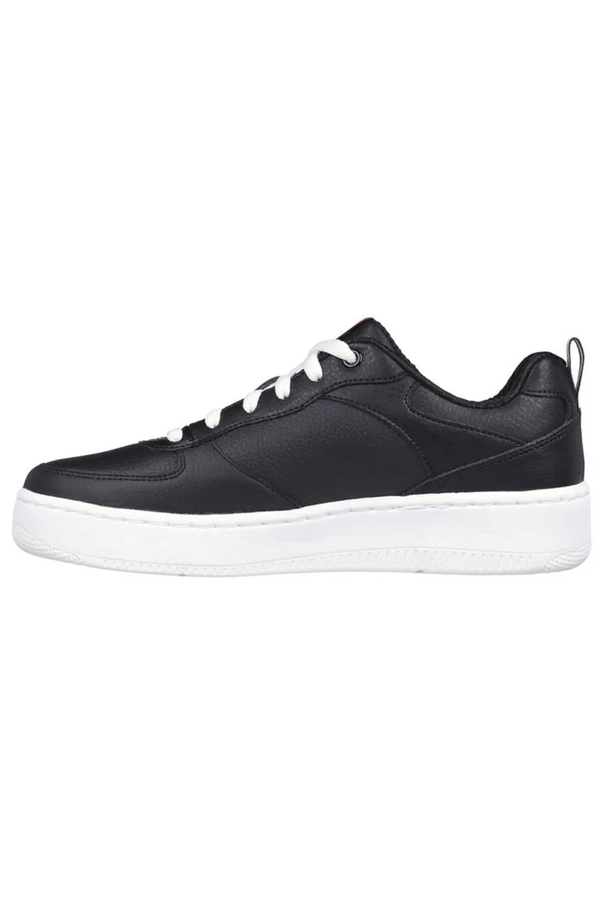 Skechers Skechers Siyah 149763 BKW Sport Court 92-Illustrious Kadın Spor Ayakkabı Sneaker | Flo Siyah - 3. görsel