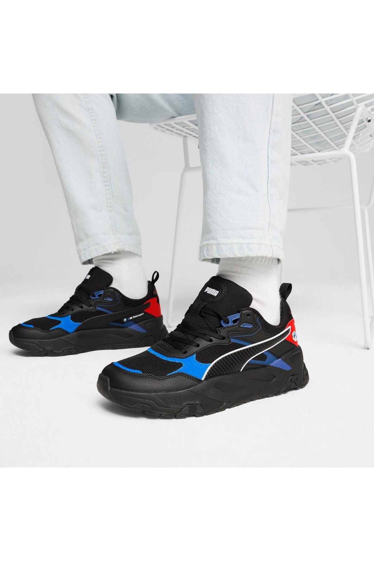 Puma Puma Siyah 30854501 Bmw Mms Trinity Erkek Günlük Spor Ayakkabı Sneaker | Flo Siyah - 8. görsel
