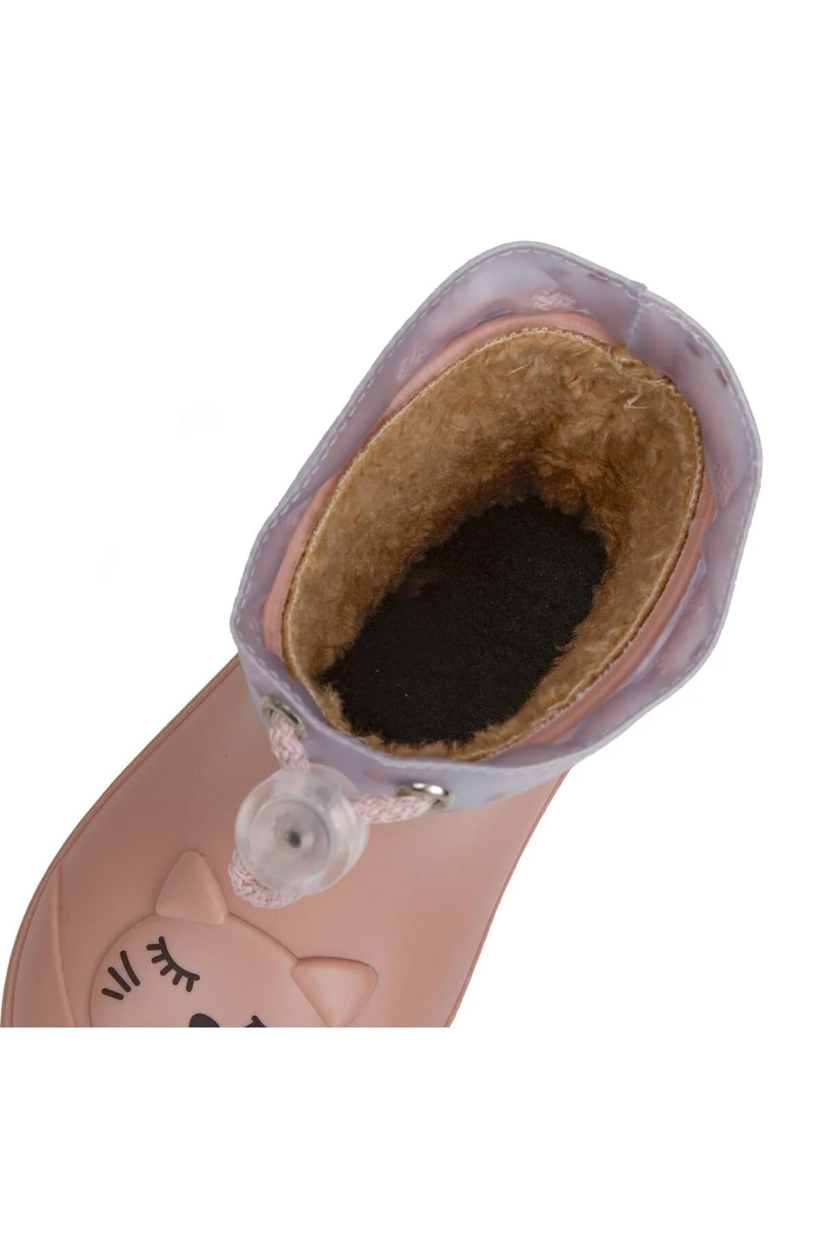 Igor Igor Pembe CC334-197 Mendi Gato Borreguito Kız Çocuk Yağmur Çizmesi Bot | Flo Pembe - 4. görsel