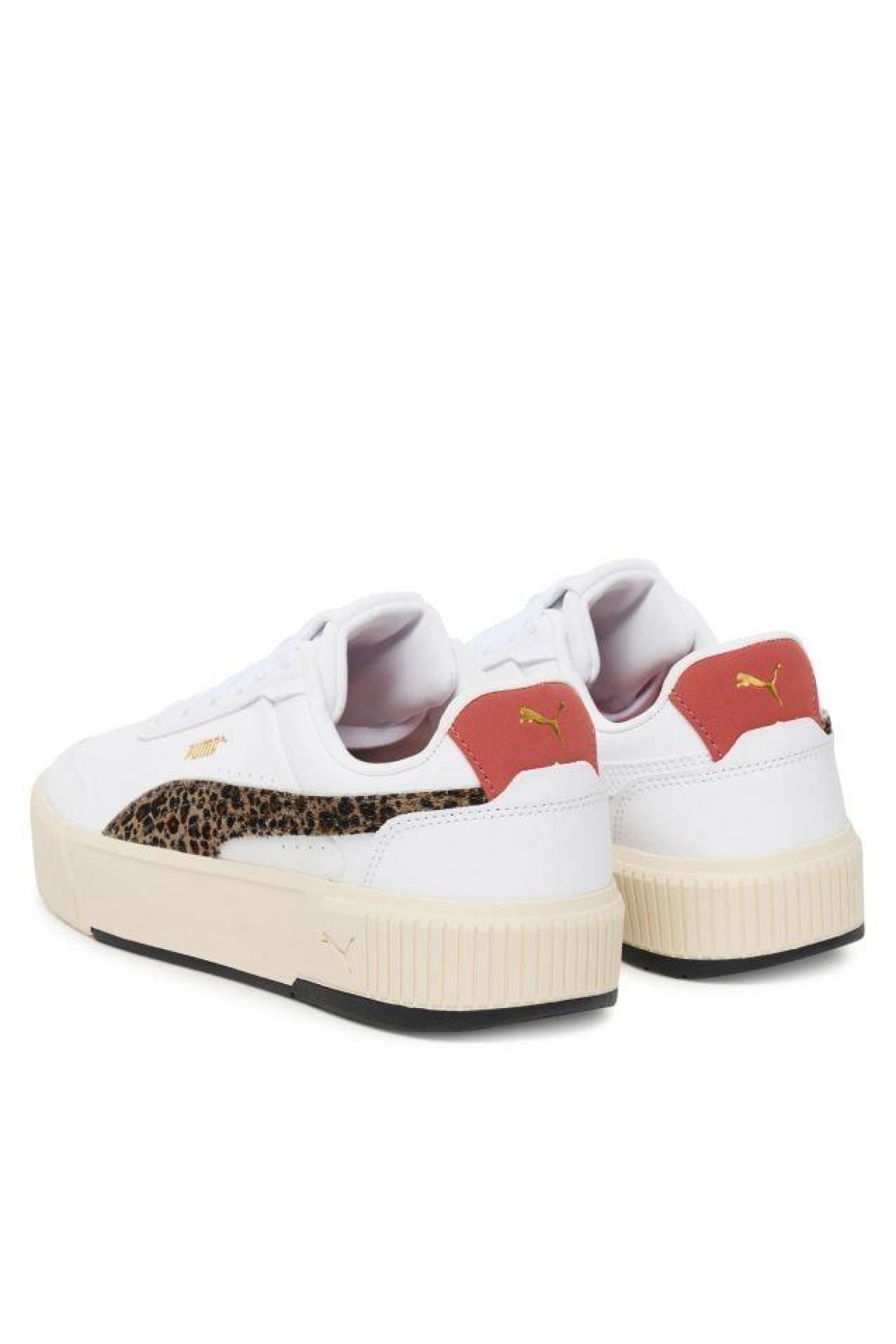 Puma Puma Beyaz 40351501 Carina Mia Animal Flair Kadın Günlük Spor Ayakkabı Sneaker | Flo Beyaz - 4. görsel