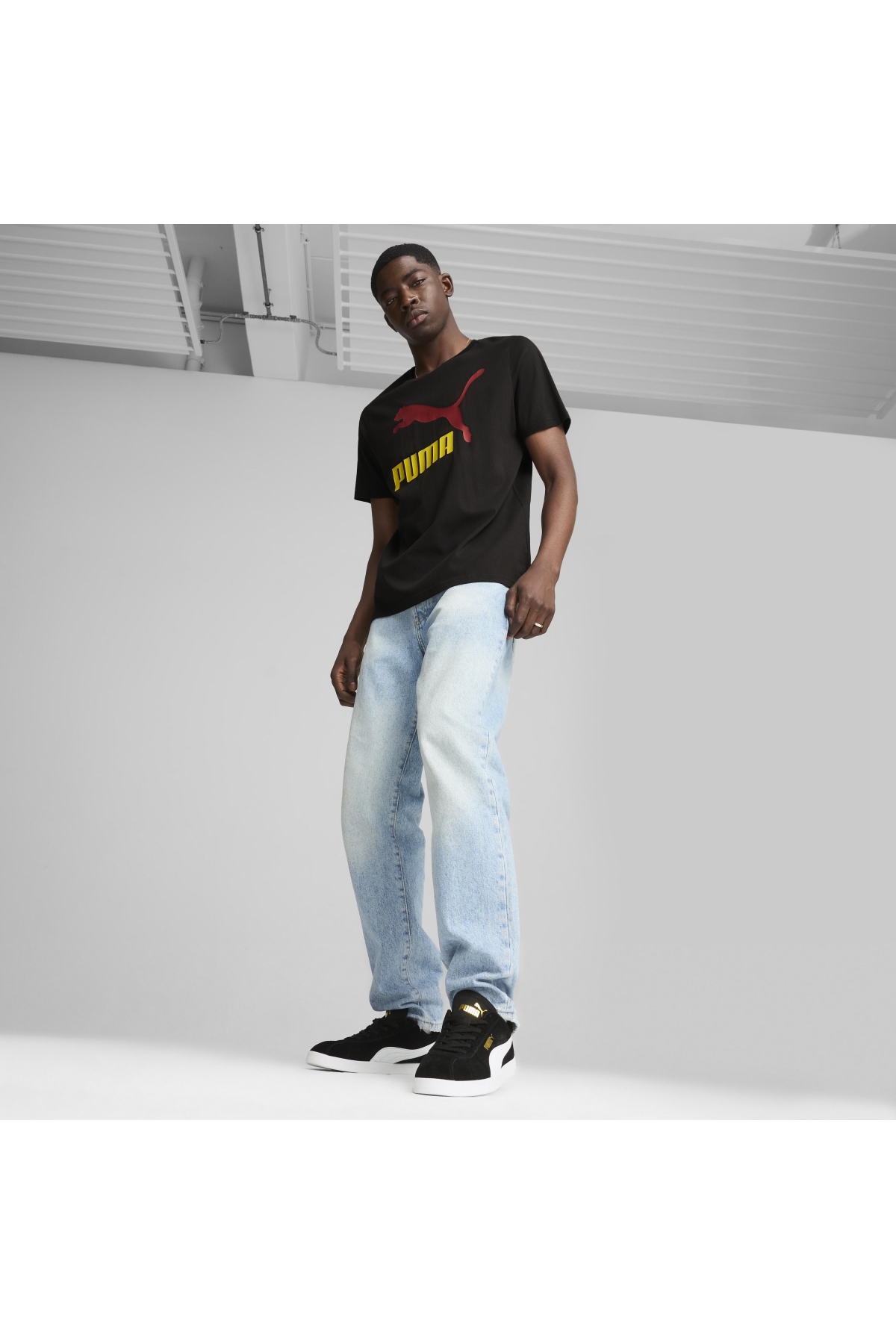 Puma Puma Siyah 39744401 Club II Unisex Günlük Spor Ayakkabı Sneaker | Flo Siyah - 9. görsel