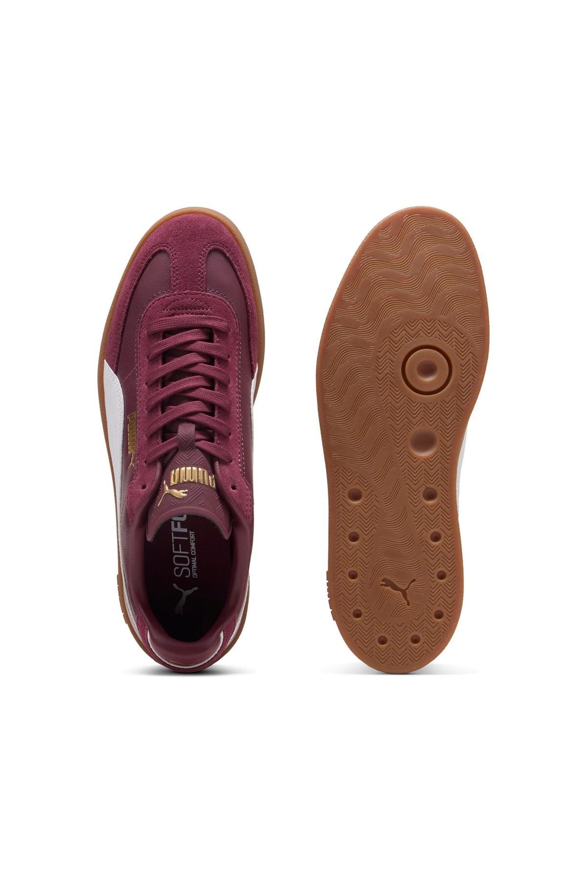 Puma Puma Bordo 39744734 Club II Era Unisex Günlük Spor Ayakkabı Sneaker | Flo Bordo - 4. görsel