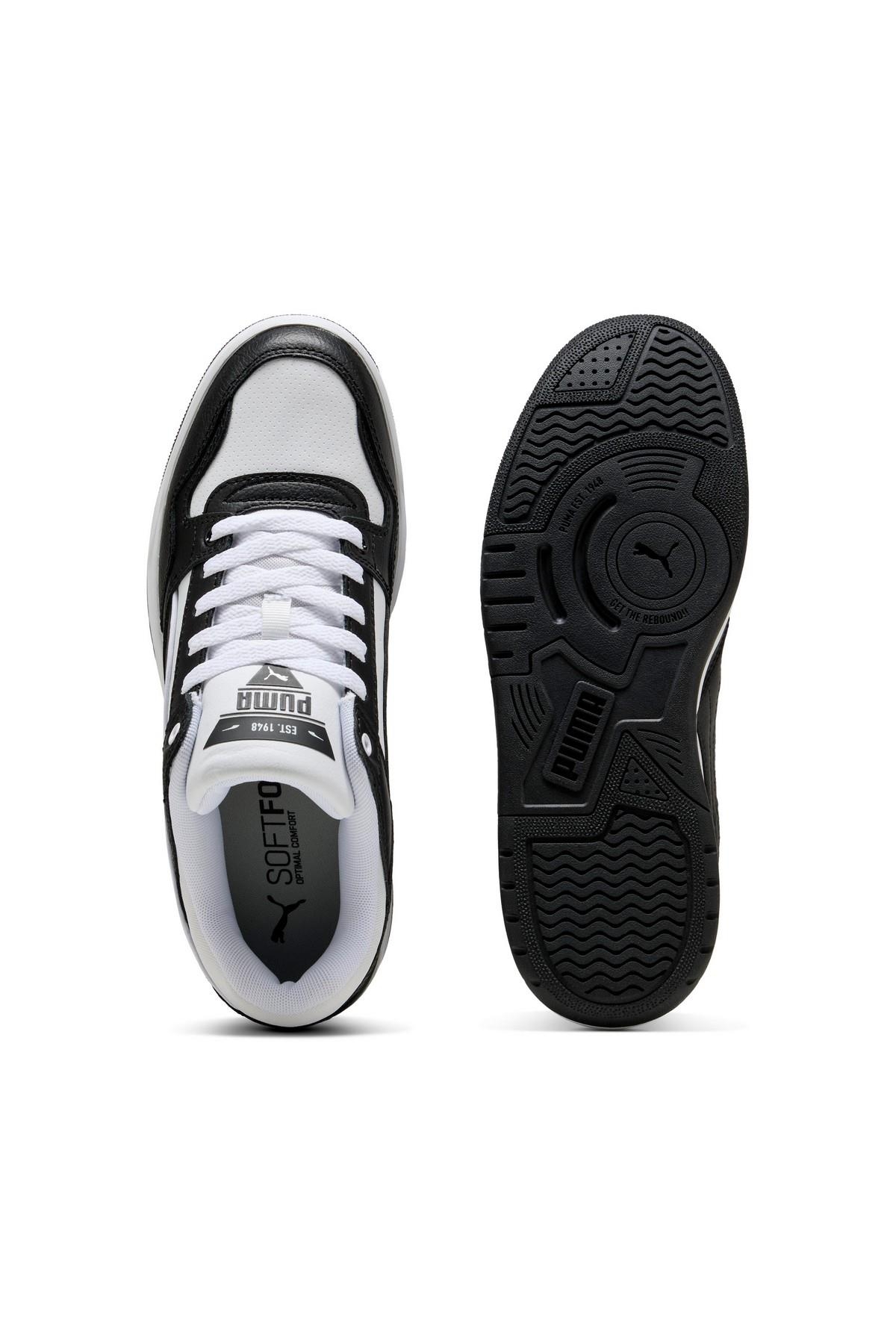 Puma Puma Beyaz 40019703 Rebound Retro Unisex Günlük Spor Ayakkabı Sneaker | Flo Beyaz - 4. görsel