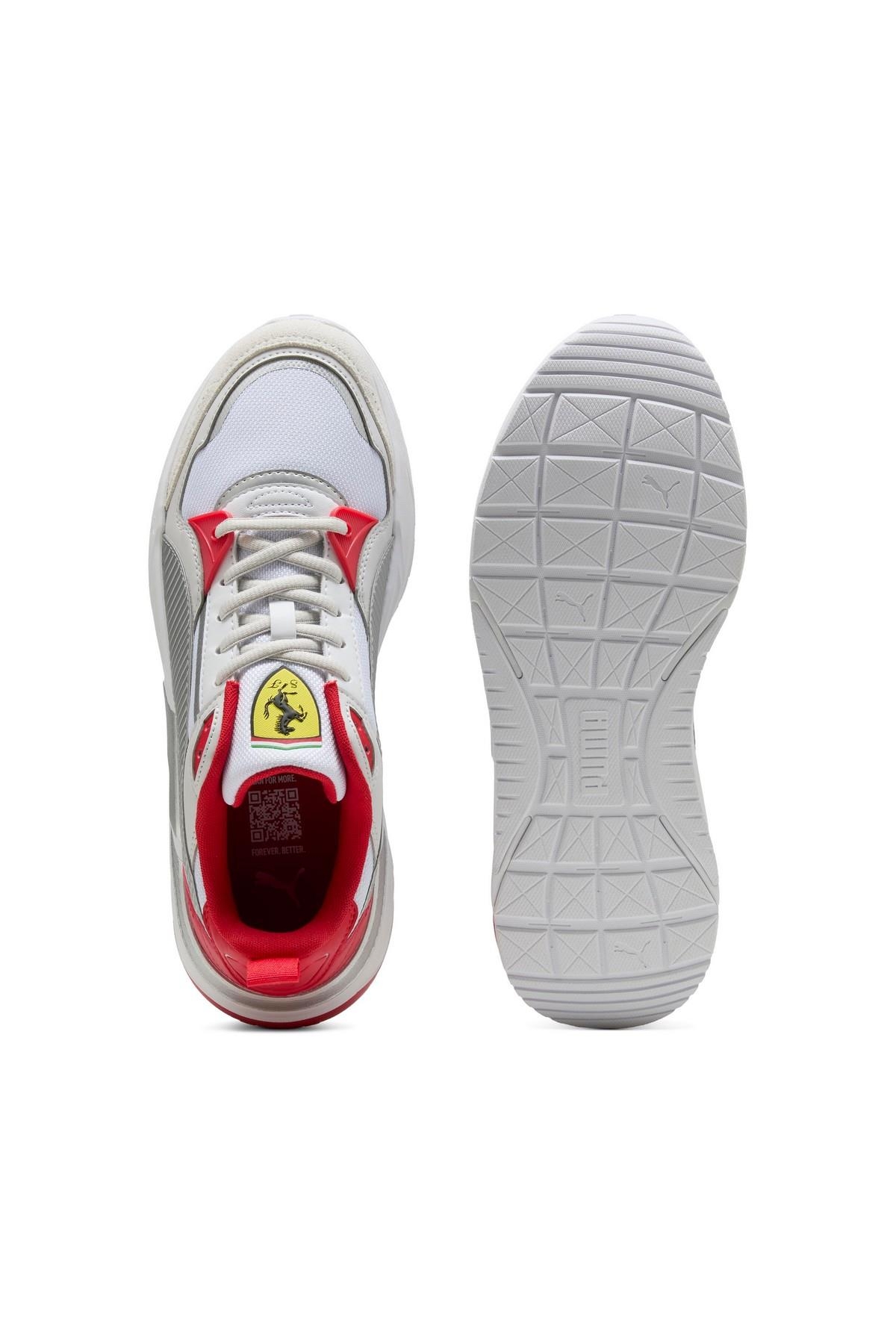 Puma Puma Beyaz 30876205 Ferrari Trinity 2 Unisex Günlük Spor Ayakkabı Sneaker | Flo Beyaz - 4. görsel
