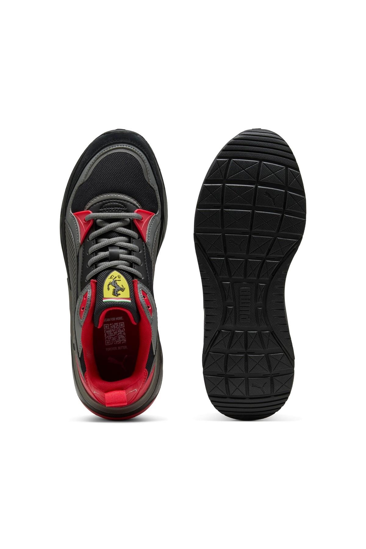 Puma Puma Siyah 30876204 Ferrari Trinity 2 Unisex Günlük Spor Ayakkabı Sneaker | Flo Siyah - 4. görsel