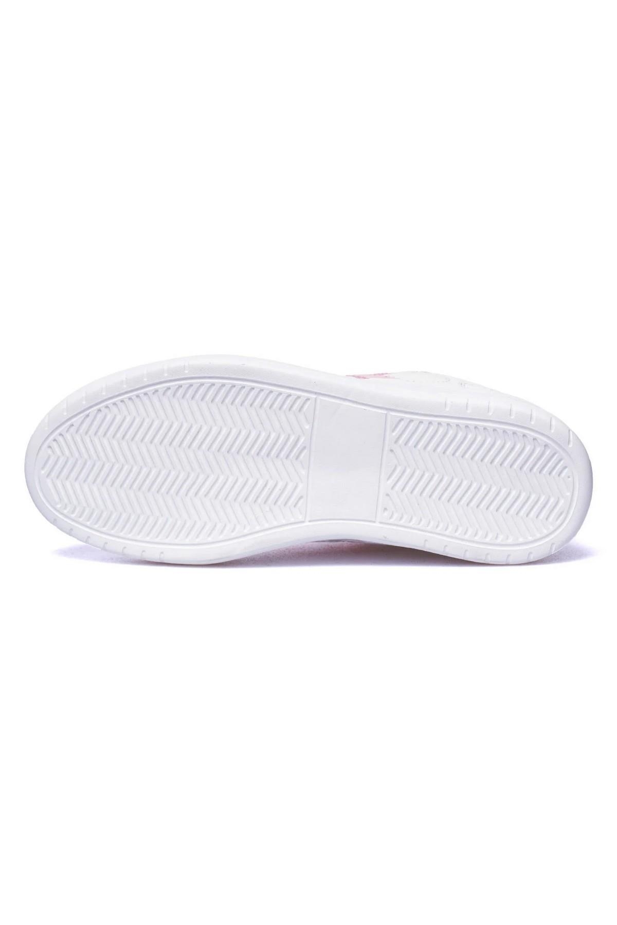 Hummel Hummel Beyaz 900725-9144 Kayno Unisex Günlük Spor Ayakkabı Sneaker | Flo Beyaz - 4. görsel