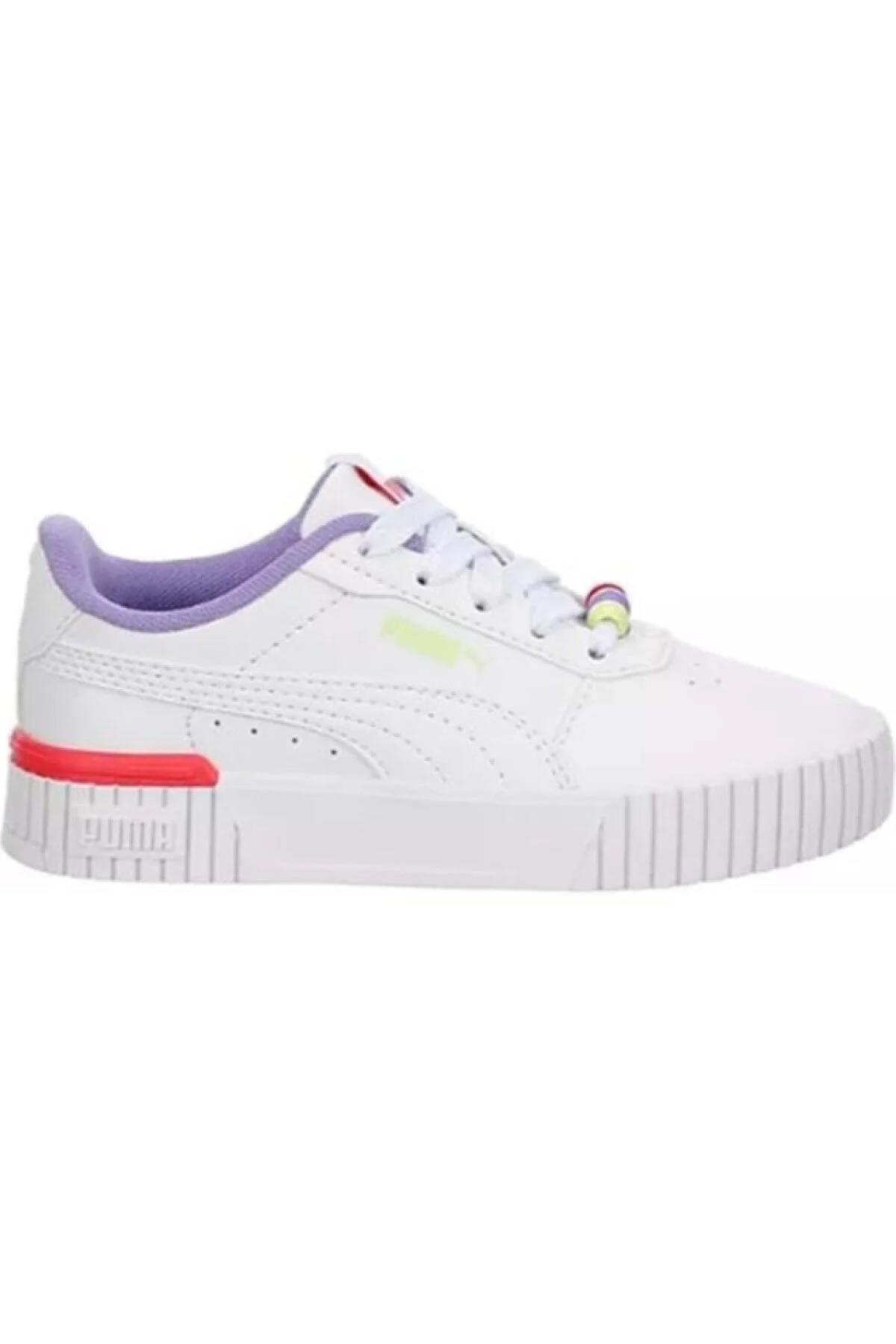 Puma Puma Beyaz 39847801 Carina 2.0 Pearls Ps Kız Çocuk Günlük Spor Ayakkabı Sneaker | Flo Beyaz - 3. görsel