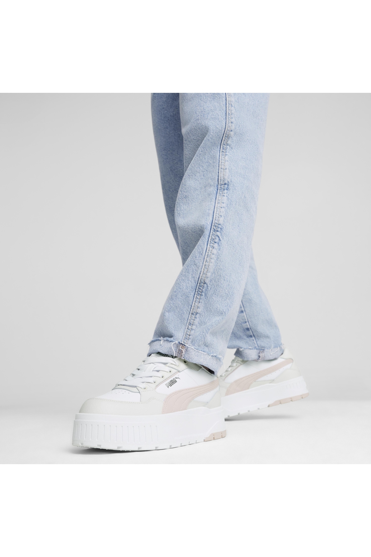 Puma Puma Beyaz 39746104 Karmen II Idol Kadın Günlük Spor Ayakkabı Sneaker | Flo Beyaz - 8. görsel