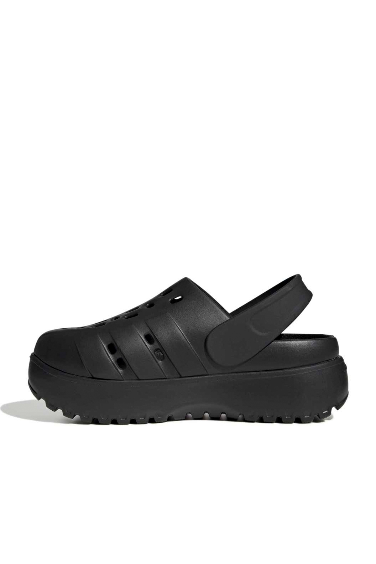 Adilette Platform Clogs Kadın Siyah Terlik - Görsel 3
