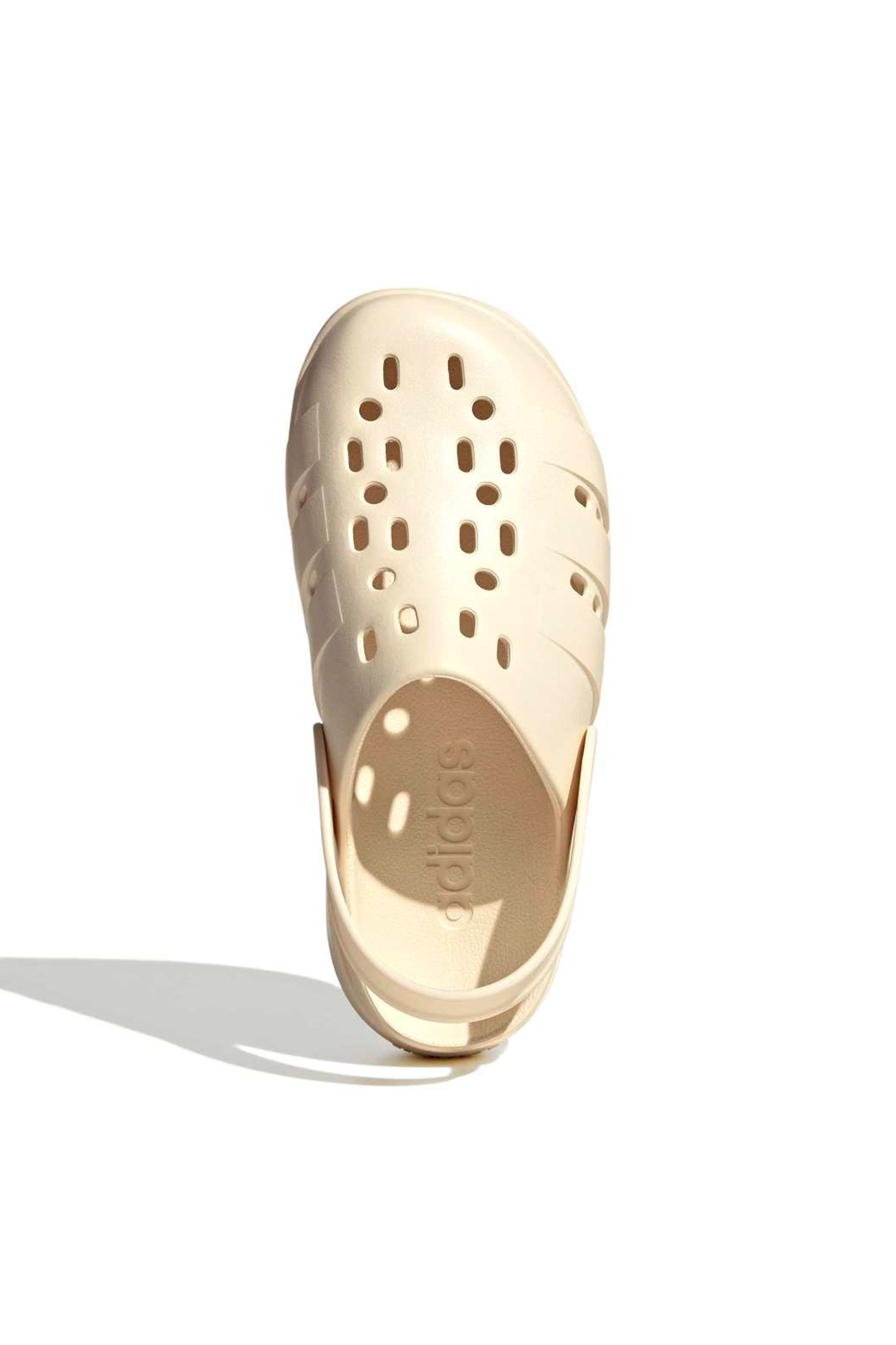 Adilette Platform Clogs Kadın Ekru Terlik - Görsel 4