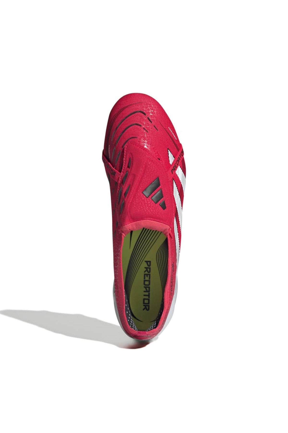 Adidas Adidas Predator Elite Fold-Over Tongue Firm Ground Erkek Kırmızı Krampon Sneaker | Flo Kırmızı - 4. görsel