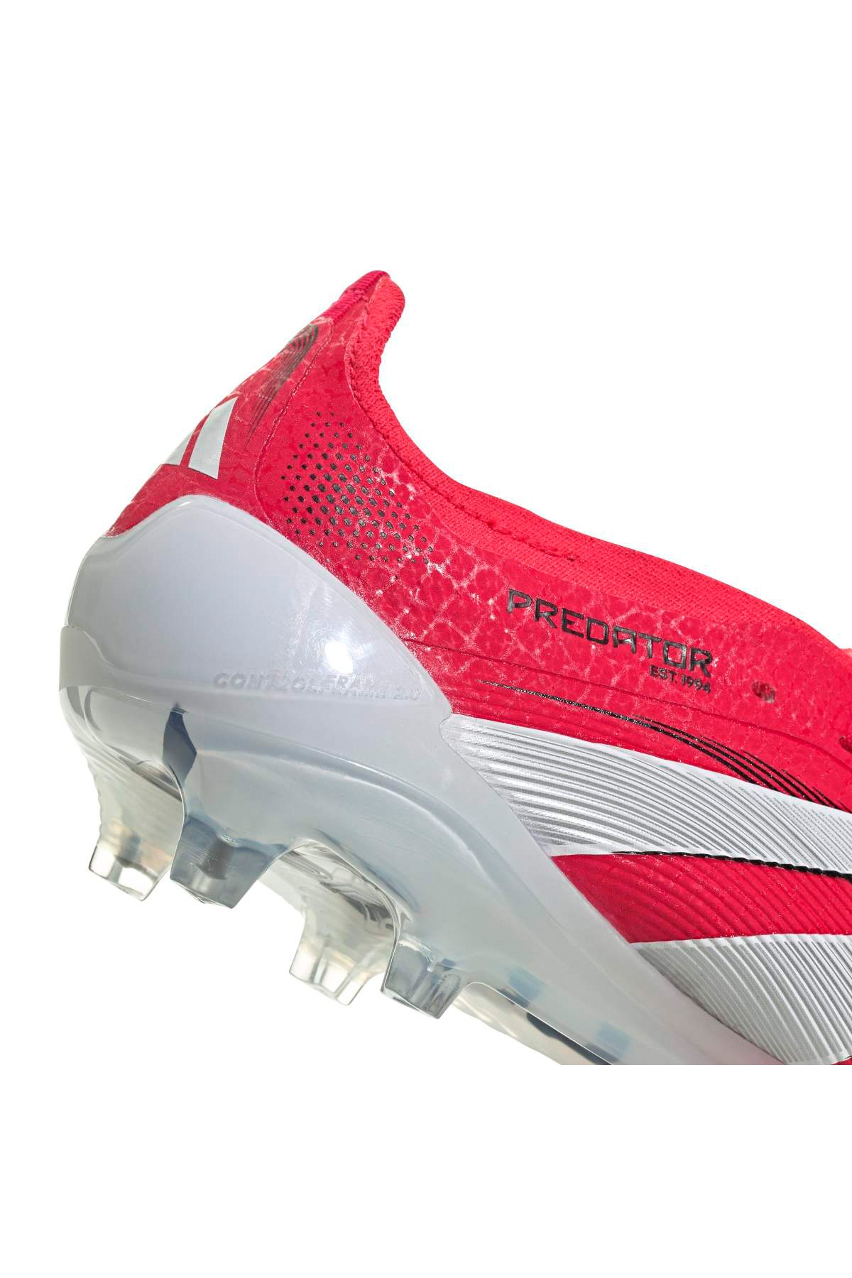 Adidas Adidas Predator Elite Fold-Over Tongue Firm Ground Erkek Kırmızı Krampon Sneaker | Flo Kırmızı - 6. görsel