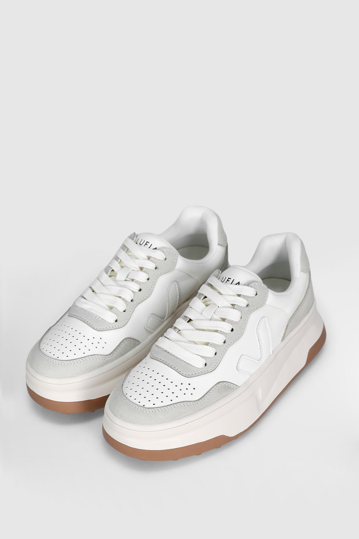 Lufian Lufian Beyaz 122230044 Bleır Unisex Sneaker Ayakkabı | Flo Beyaz - 3. görsel