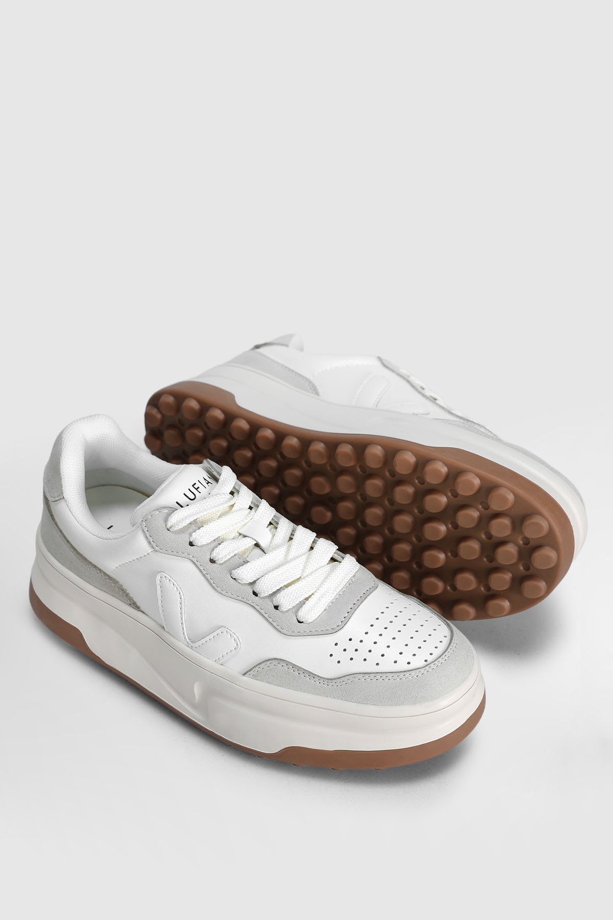 Lufian Lufian Beyaz 122230044 Bleır Unisex Sneaker Ayakkabı | Flo Beyaz - 4. görsel