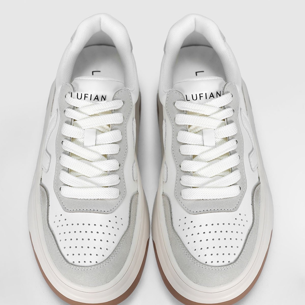 Lufian Lufian Beyaz 122230044 Bleır Unisex Sneaker Ayakkabı | Flo Beyaz - 5. görsel