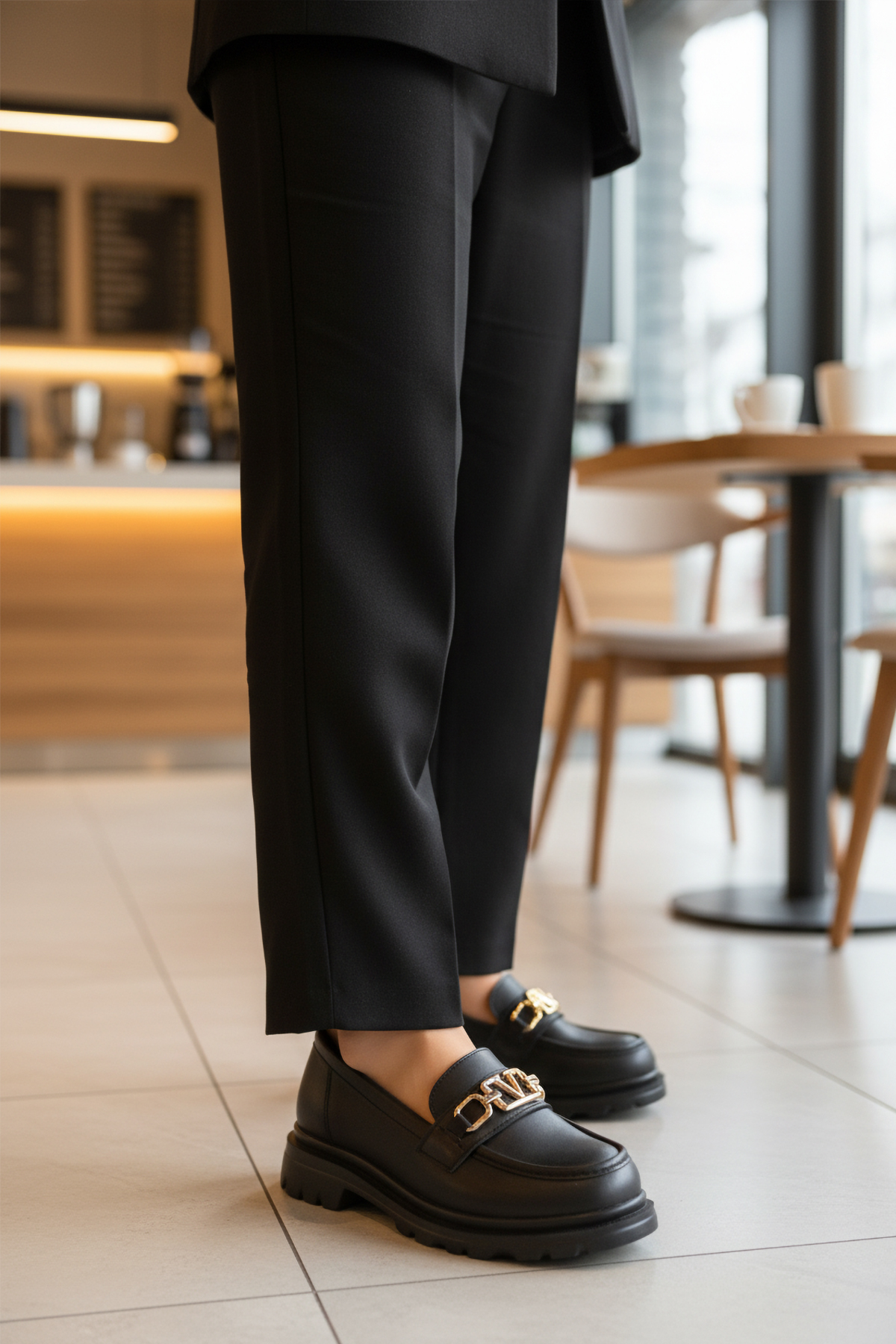 Ayk S Ayk S AYK'S 1005 Z Siyah Kadın Günlük Ayakkabı Casual Ayakkabı | Flo Siyah - 2. görsel