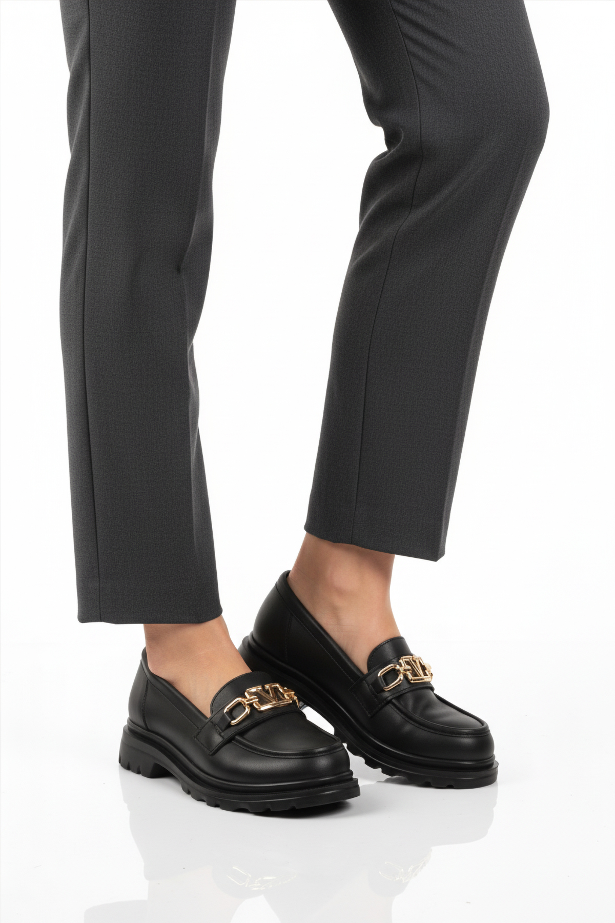 Ayk S Ayk S AYK'S 1005 Z Siyah Kadın Günlük Ayakkabı Casual Ayakkabı | Flo Siyah - 3. görsel